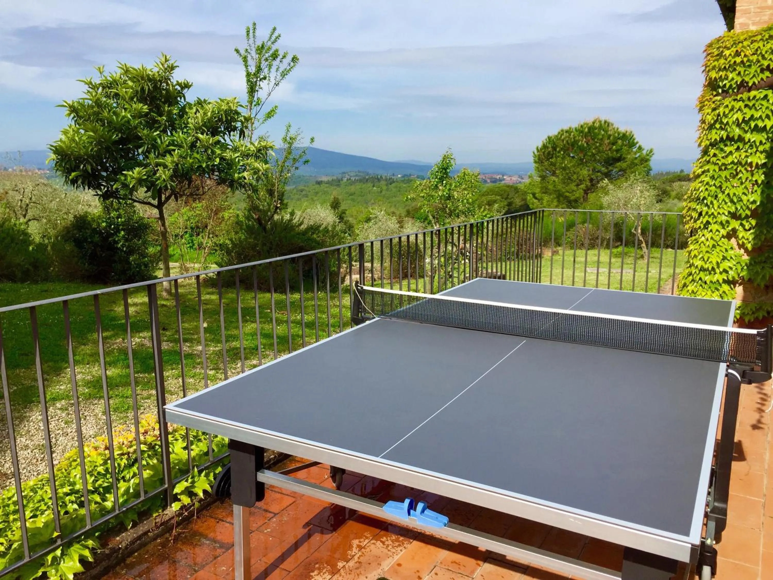 Children play ground in Casa Lucia in Chianti