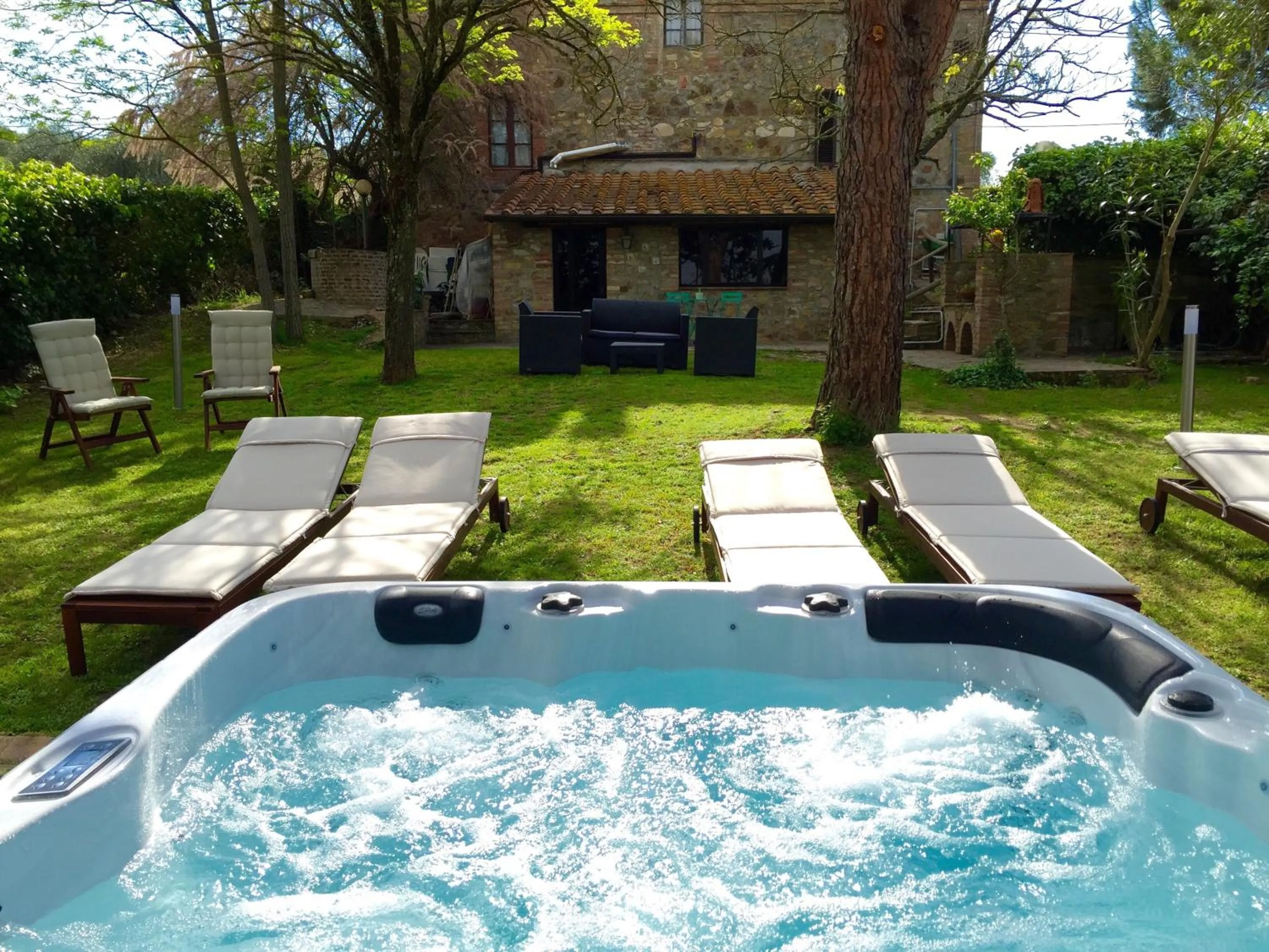 Garden in Casa Lucia in Chianti