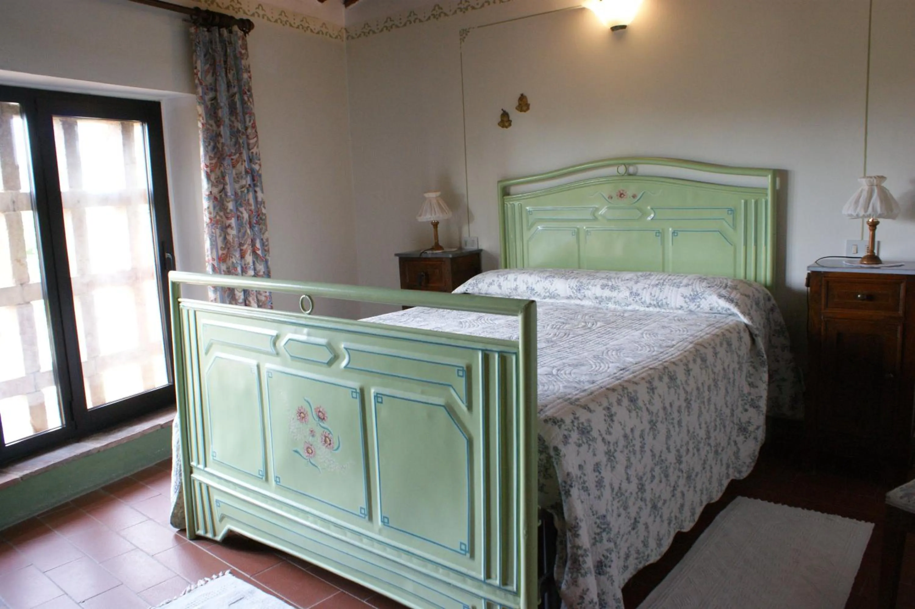 Bed in Casa Lucia in Chianti