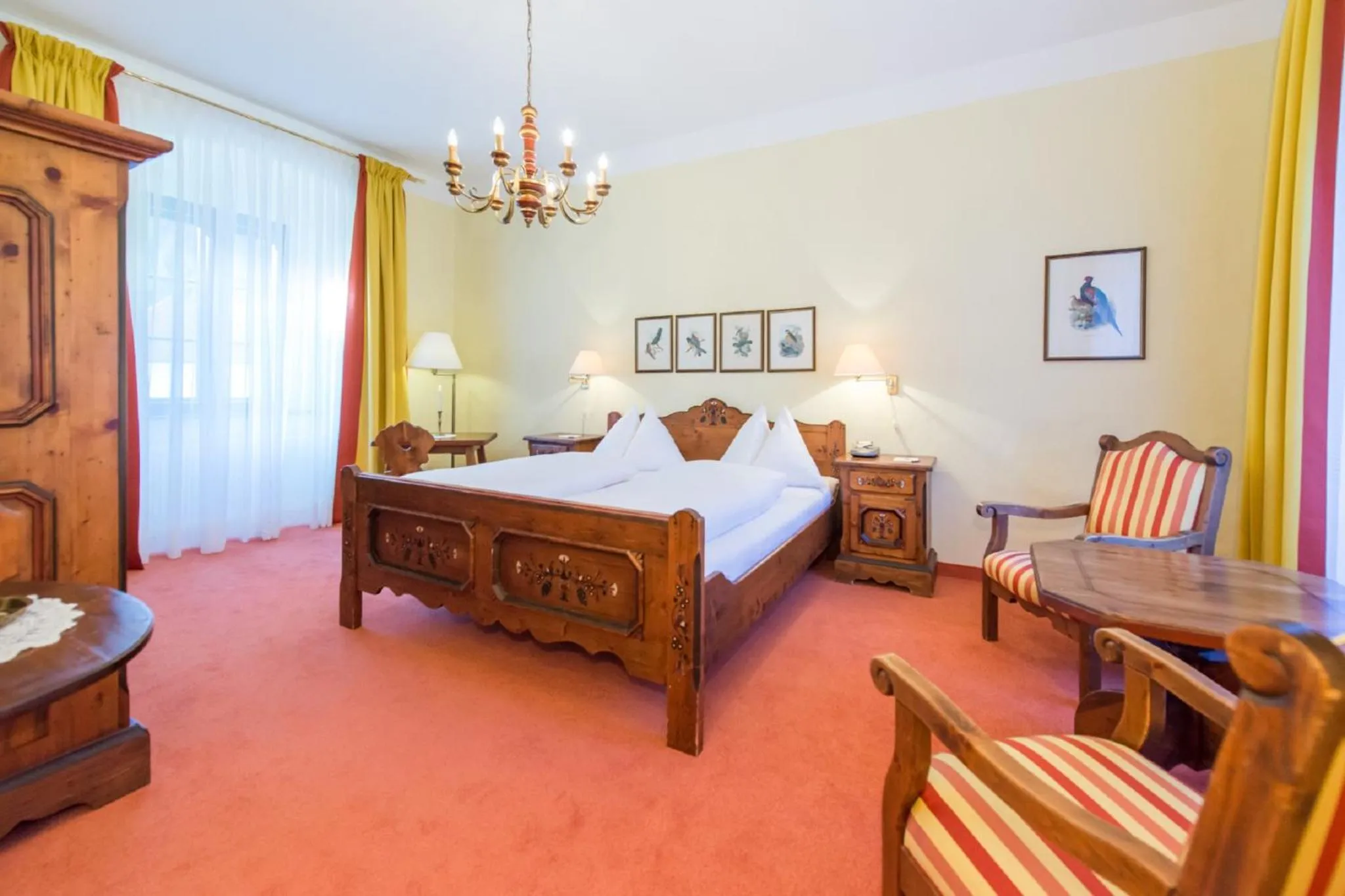 Bedroom, Bed in Hotel Kartause