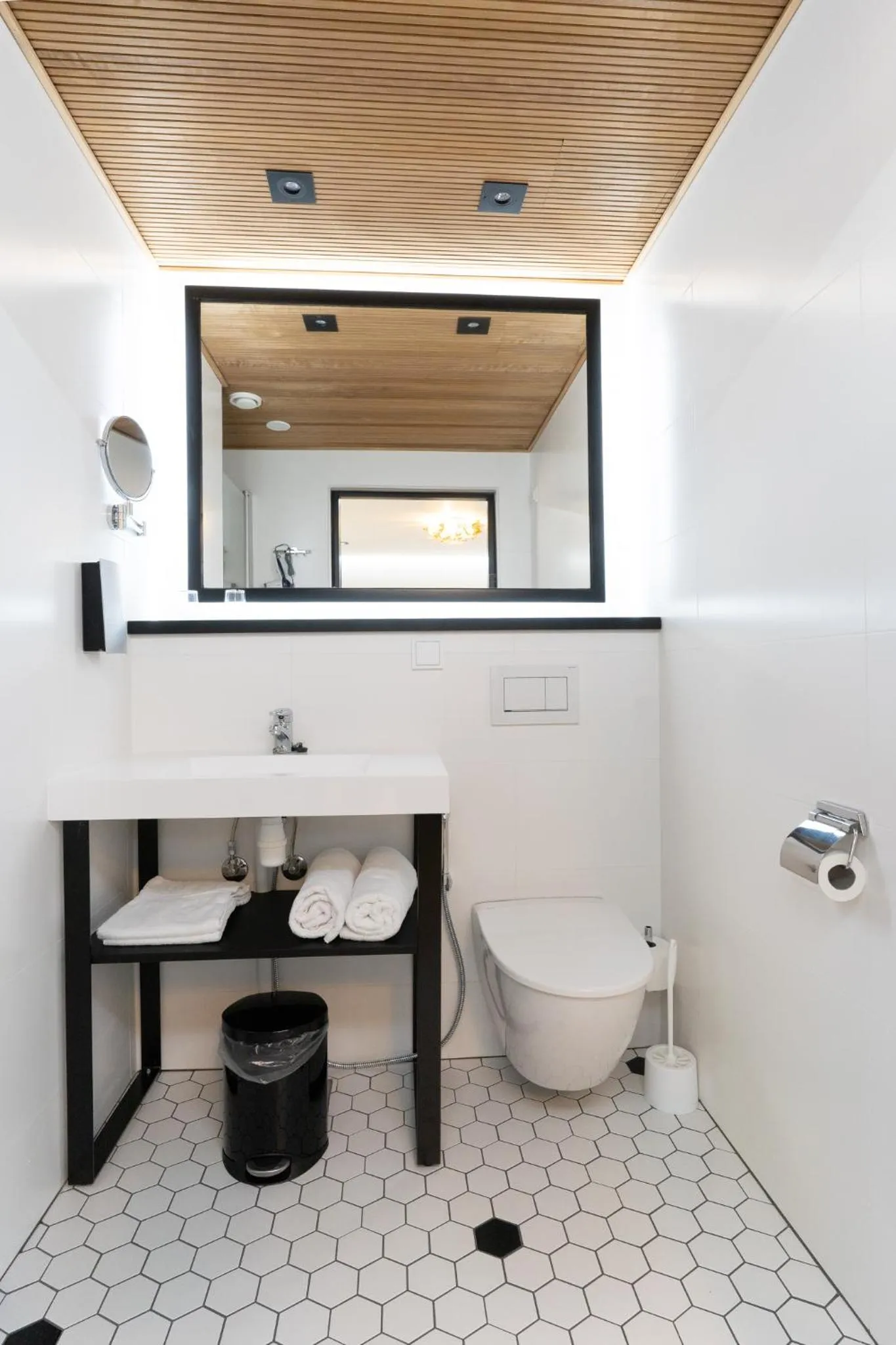 Shower in Hotel Fjalar