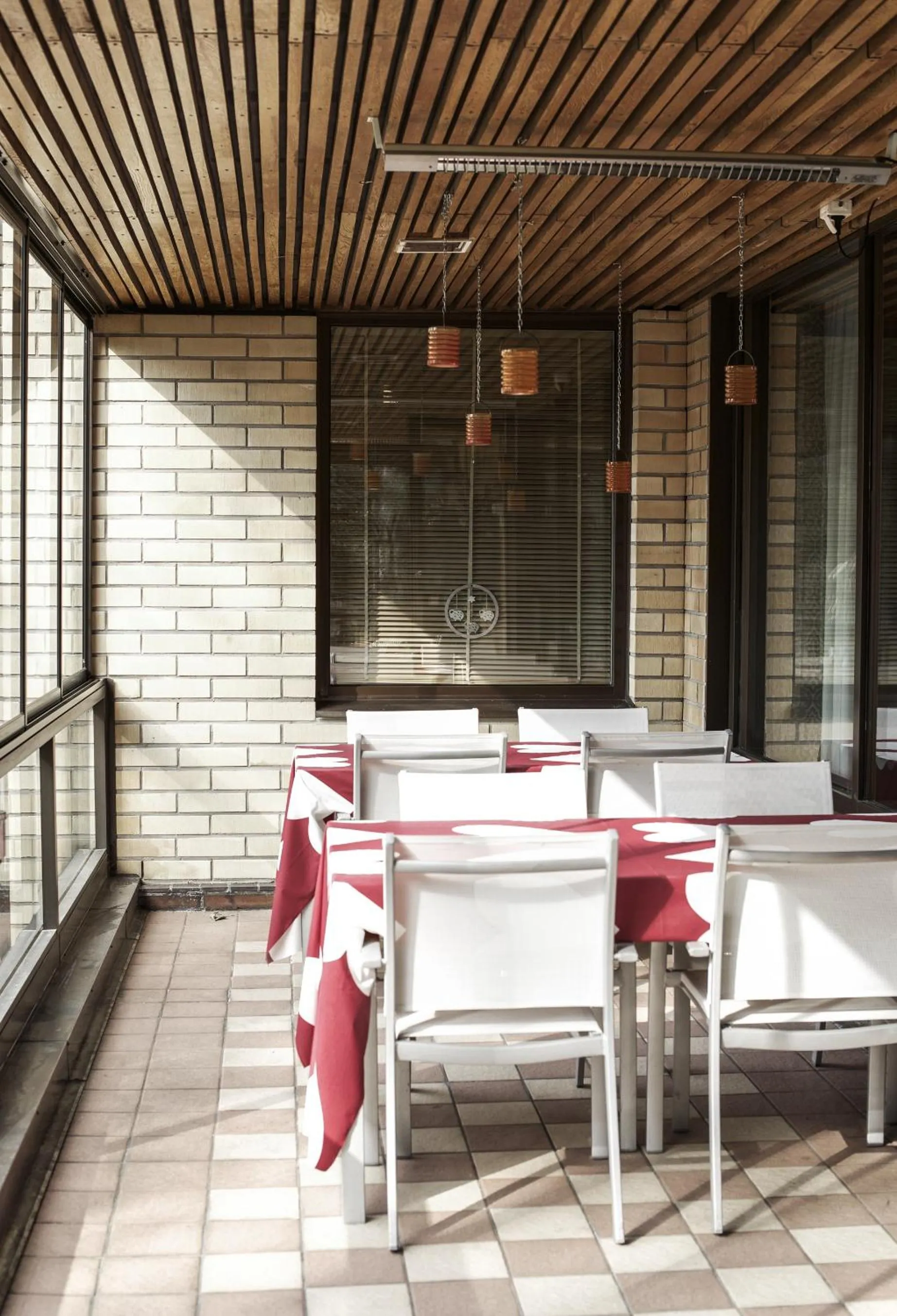 Balcony/Terrace in Hotel Fjalar