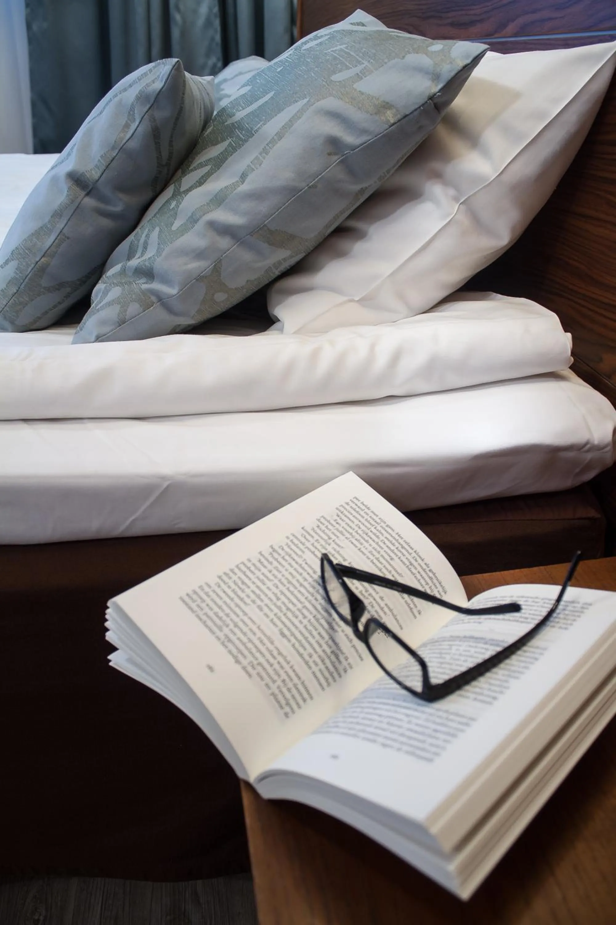 Decorative detail, Bed in Hotel Fjalar