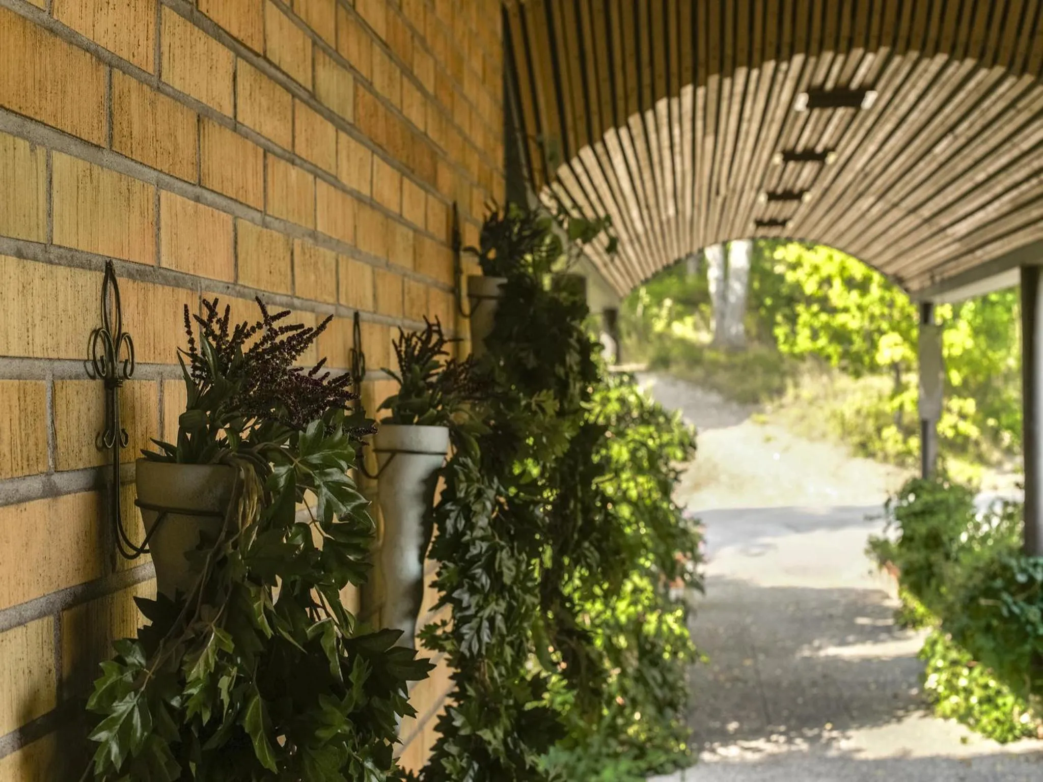 Facade/entrance in Hotel Fjalar