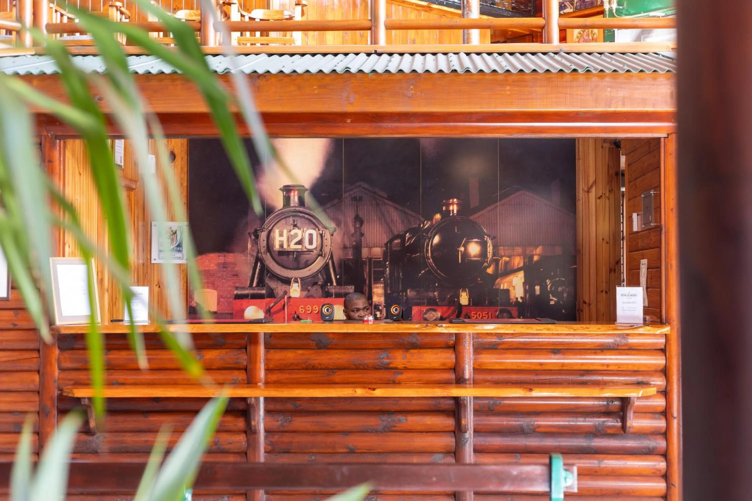 Lobby or reception in Knysna Log-Inn Hotel