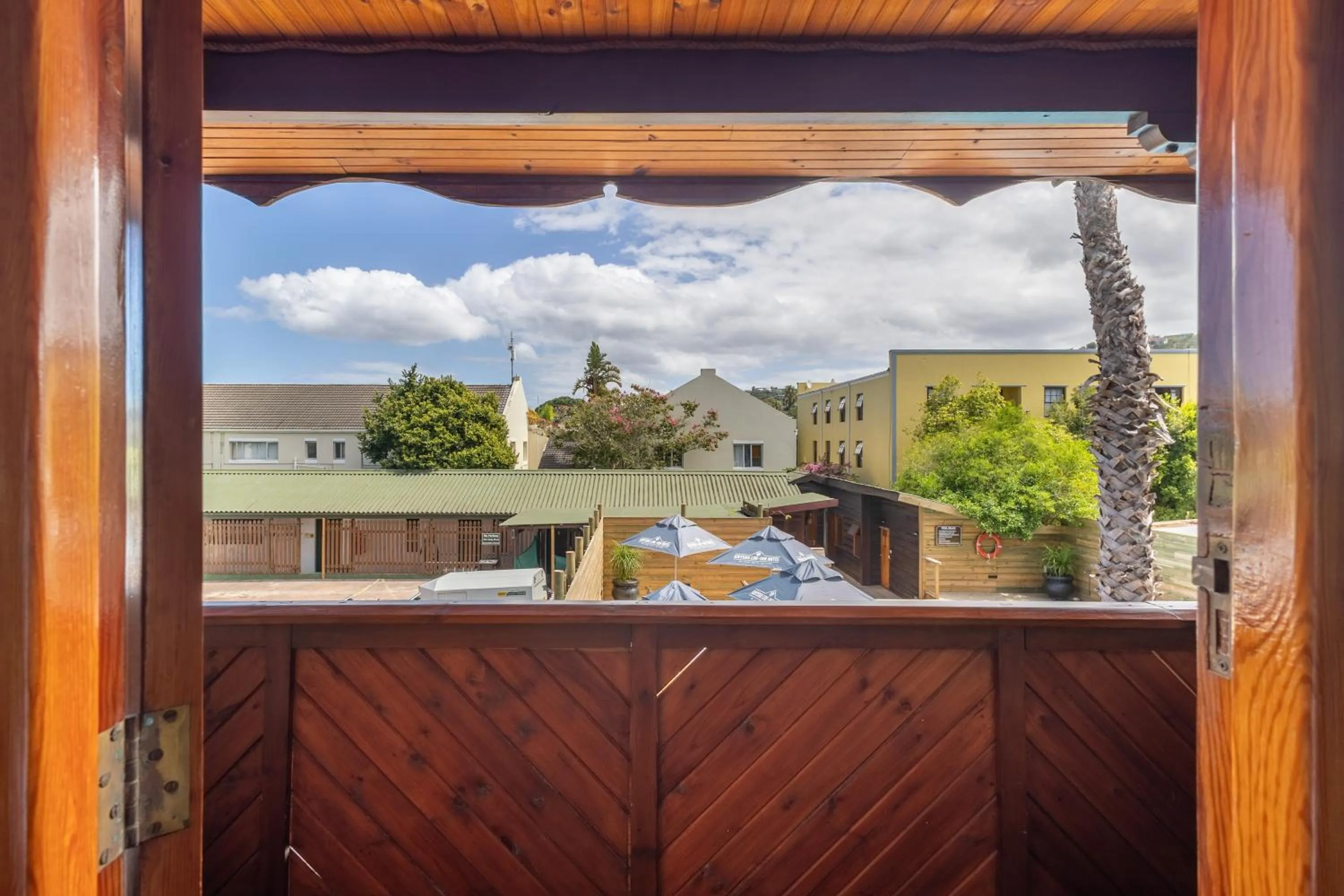 Balcony/Terrace in Knysna Log-Inn Hotel