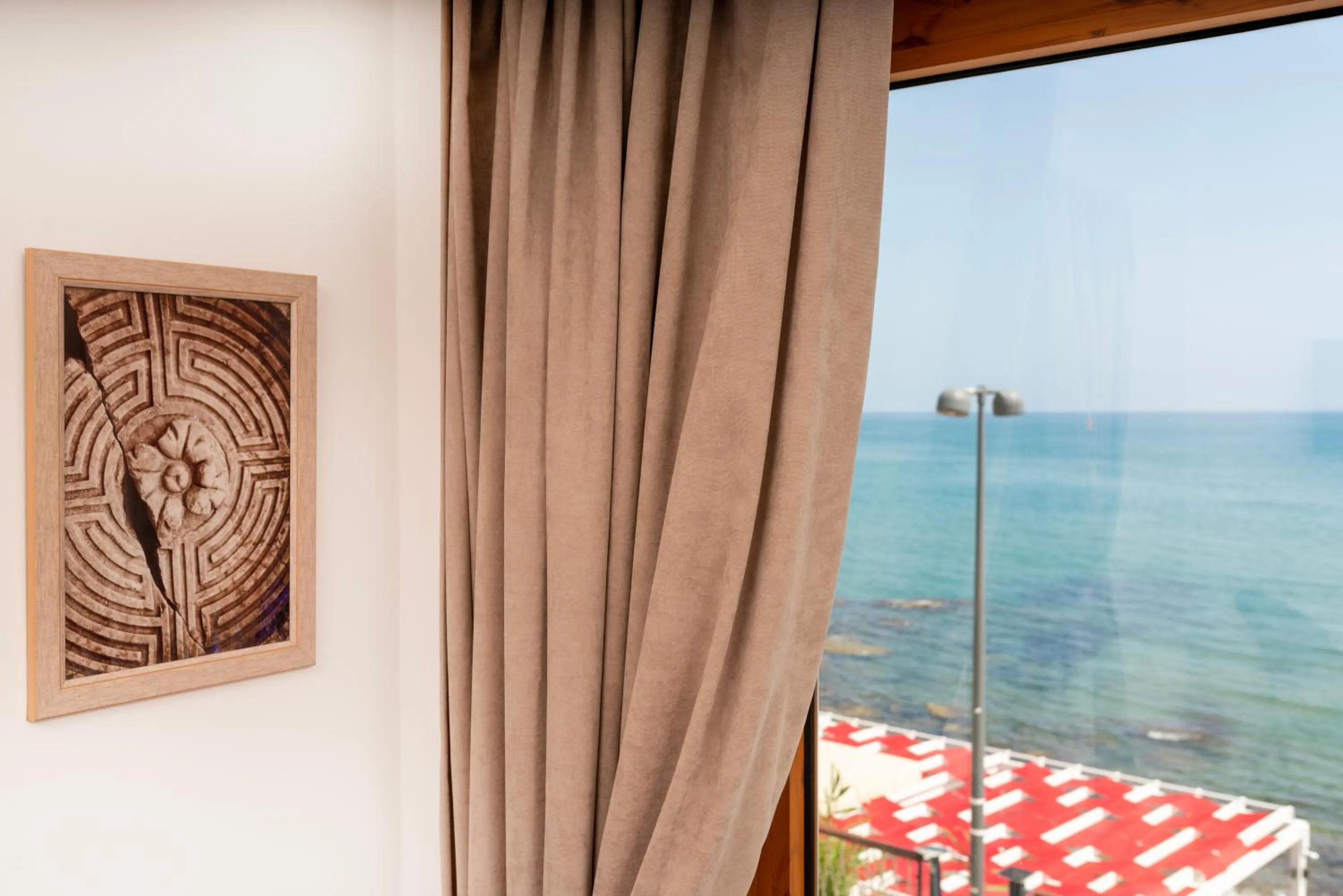 Decorative detail in Beach House Hotel