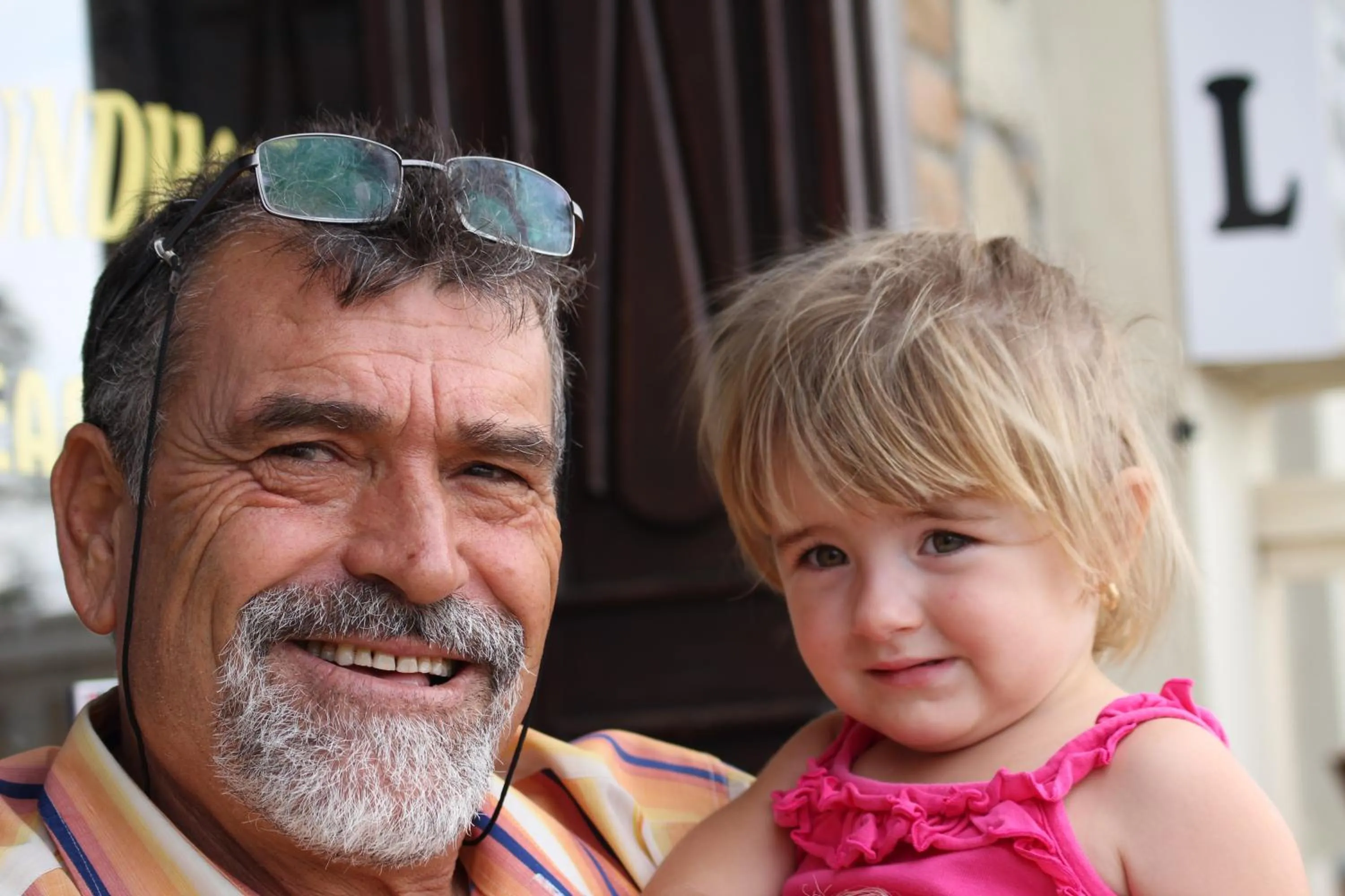 Family in Beach House Hotel