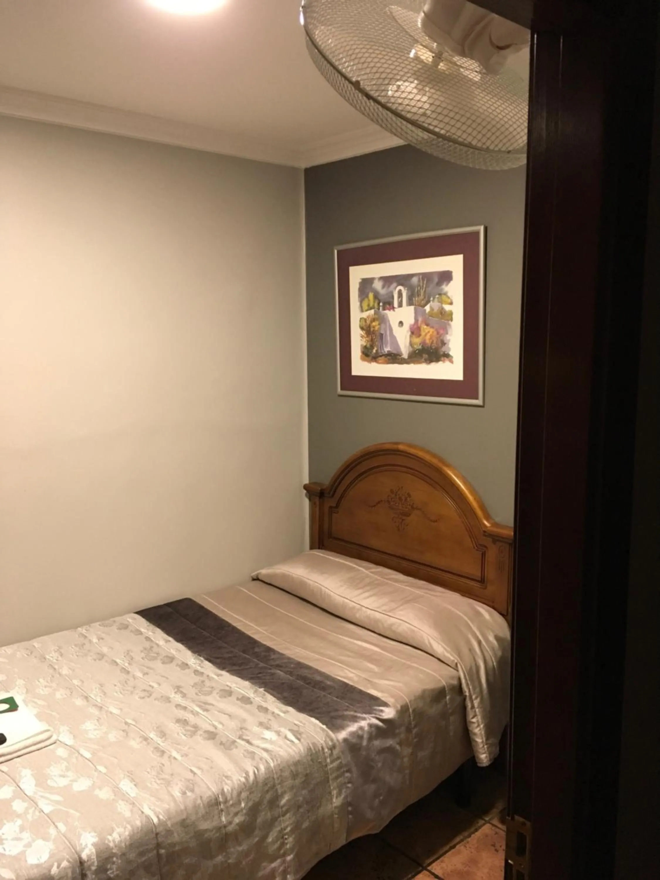 Bed in Pensión La Redonda