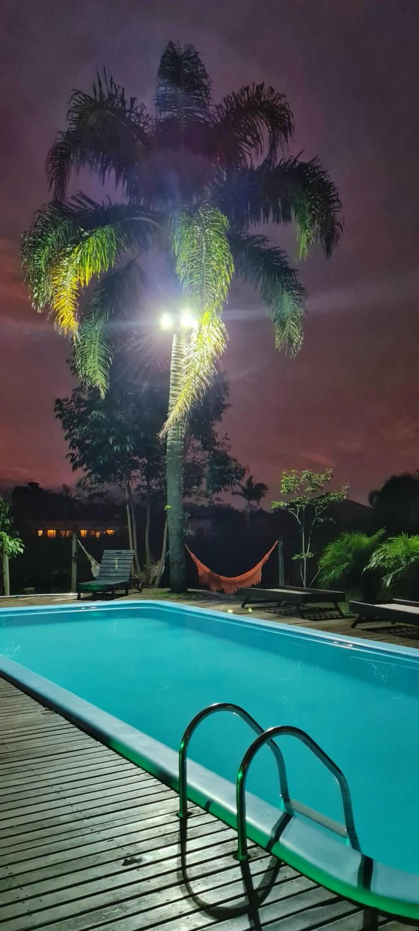 Swimming pool in Pousada Areias do Embaú