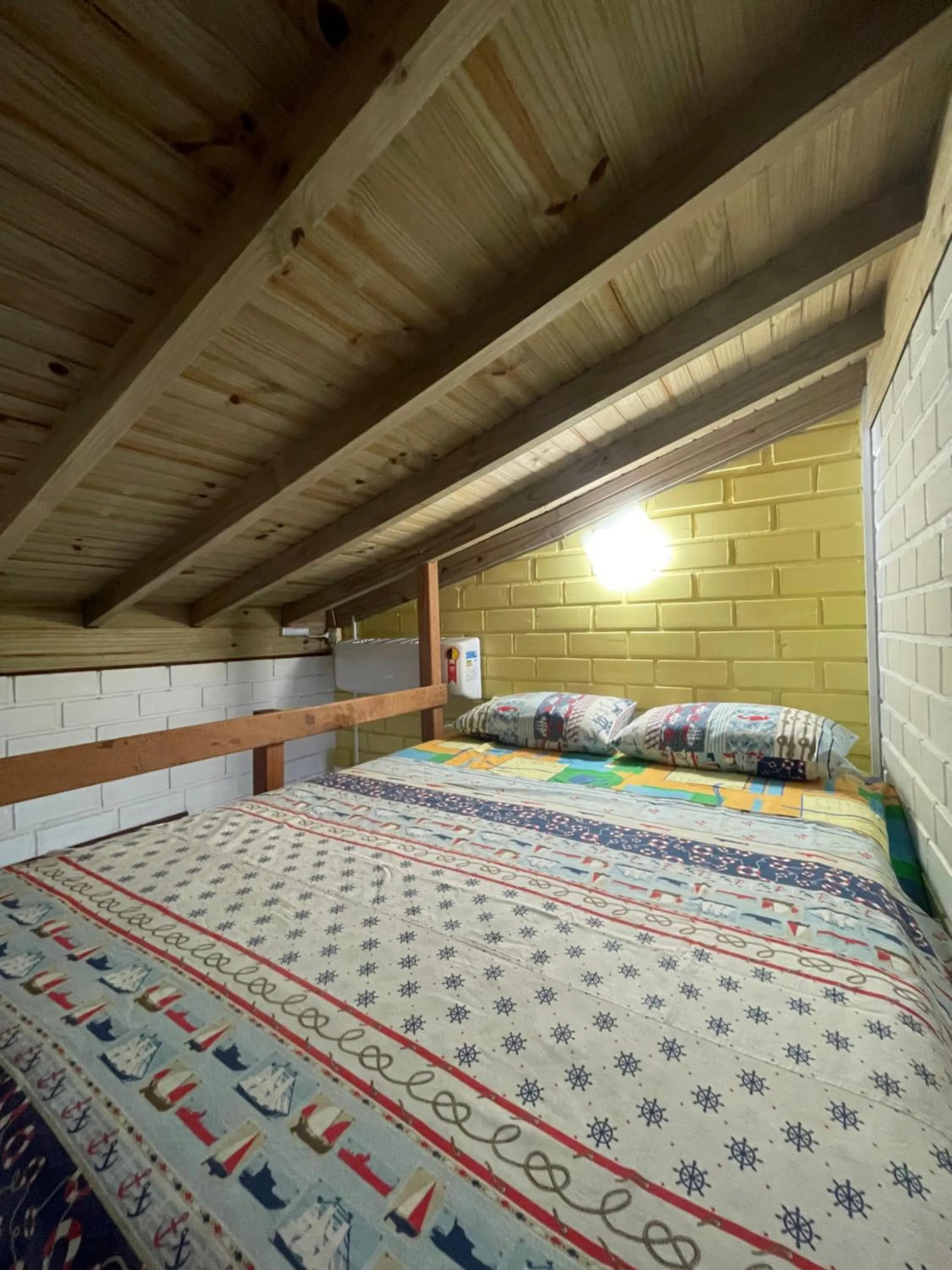 Bed in Pousada Areias do Embaú