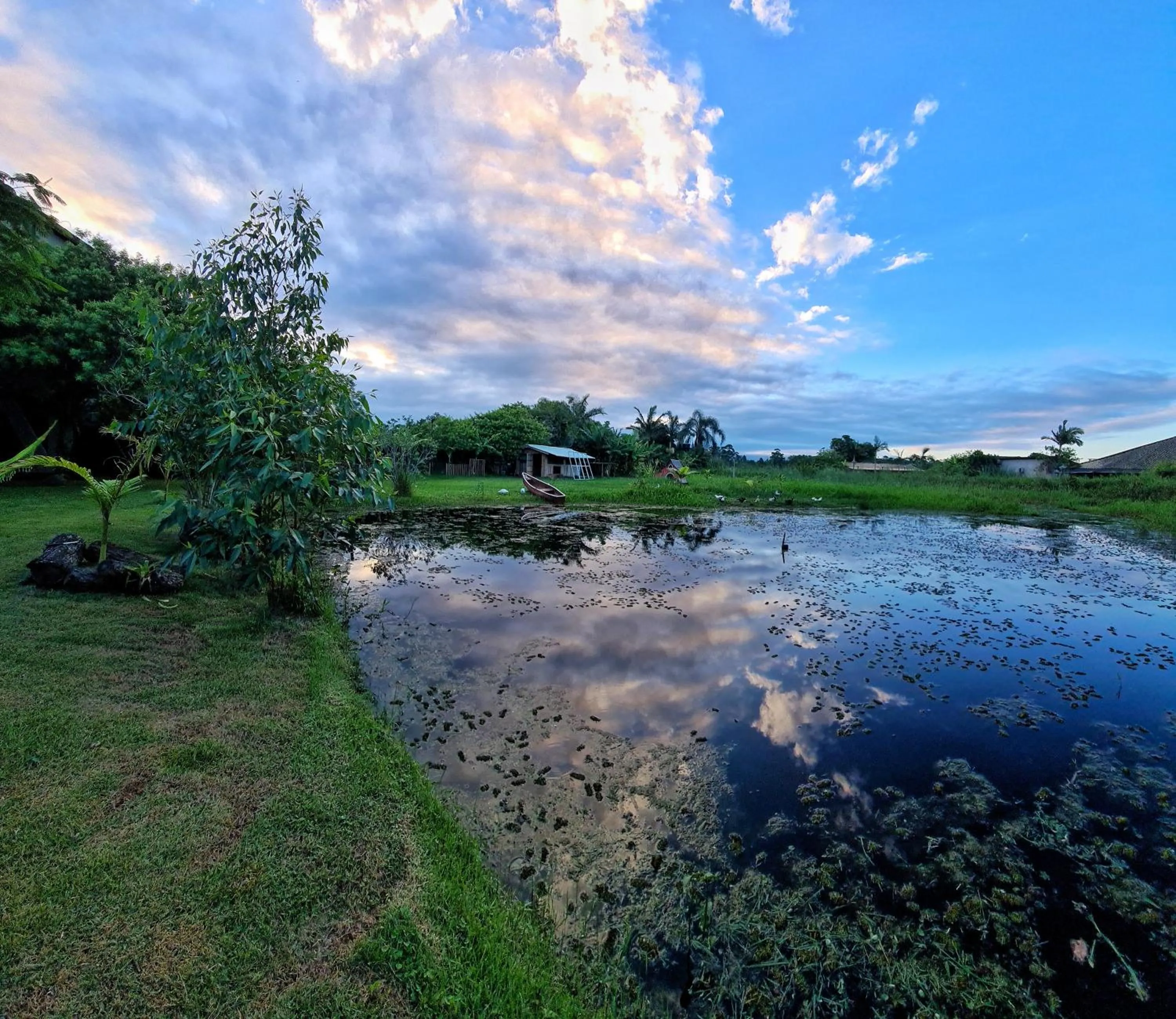 Lake view in Pousada Areias do Embaú