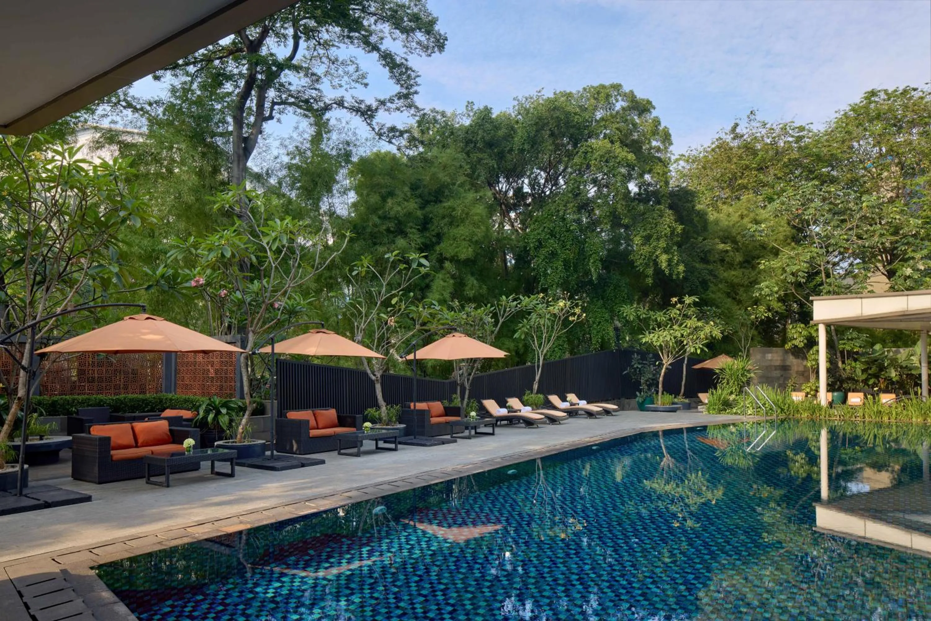 Garden in Gran Melia Jakarta