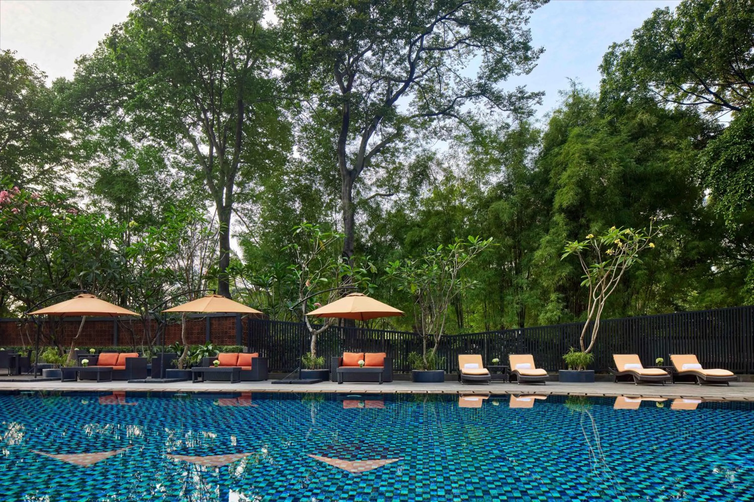 Garden in Gran Melia Jakarta