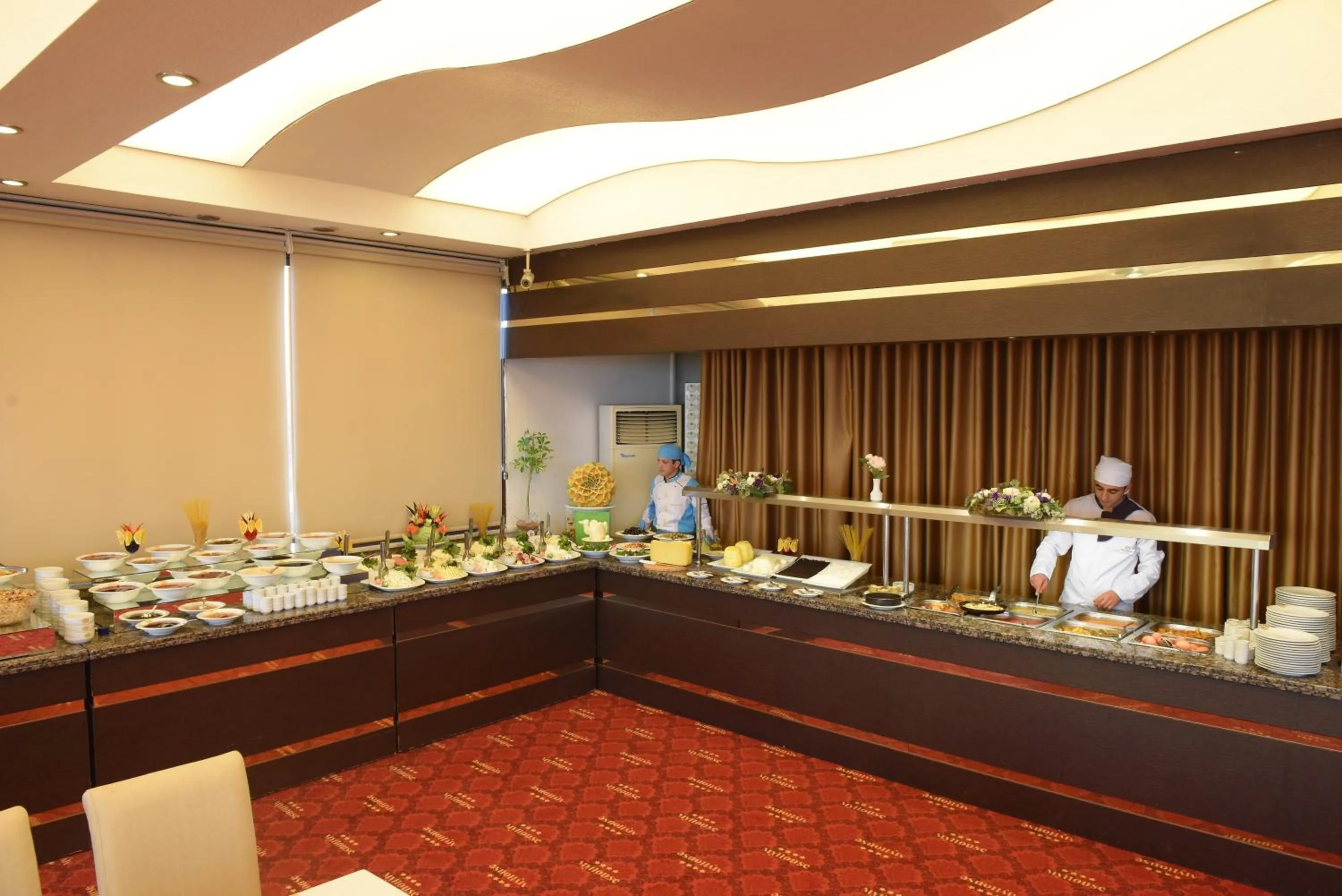 Buffet breakfast in My House Otel