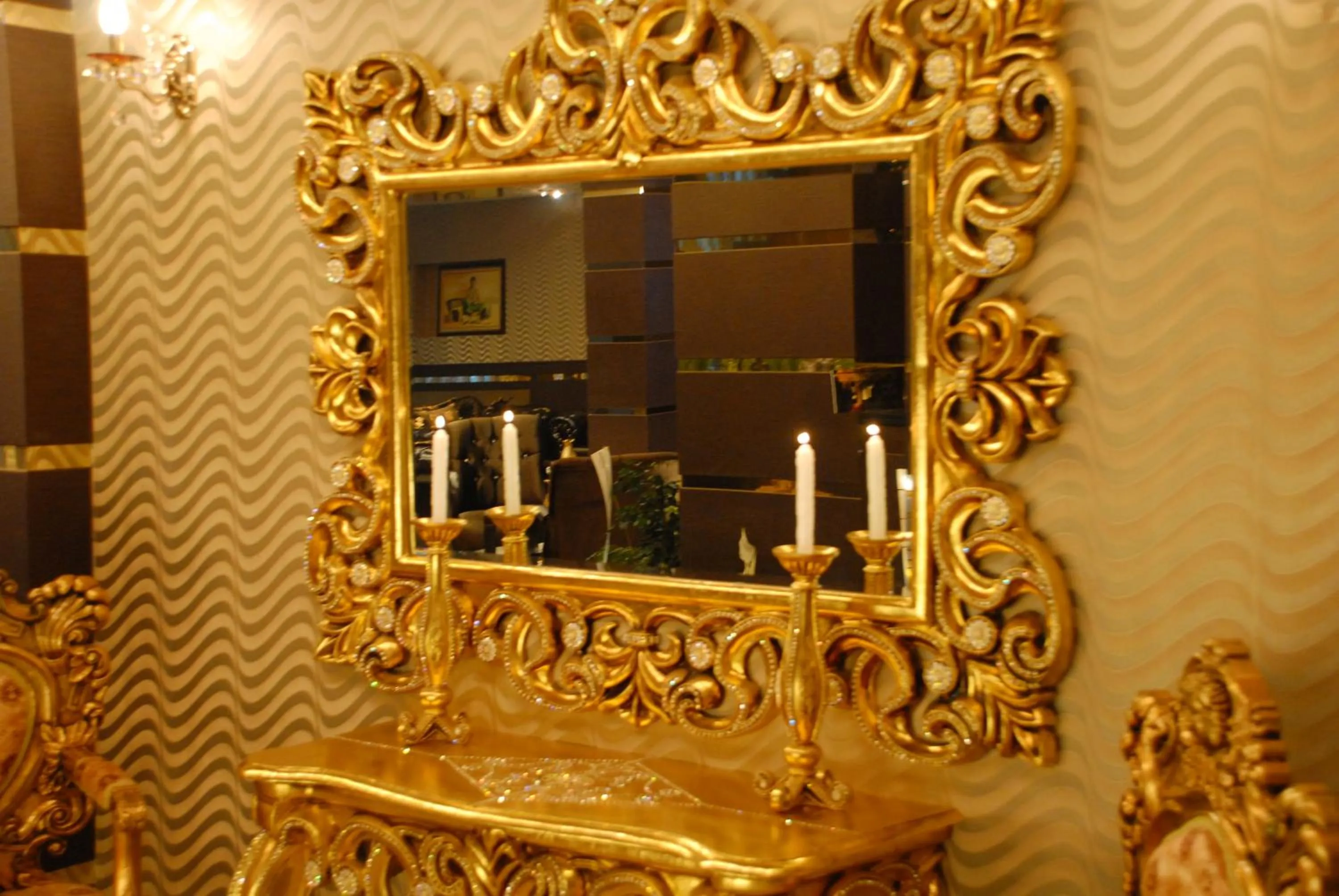 Decorative detail in My House Otel