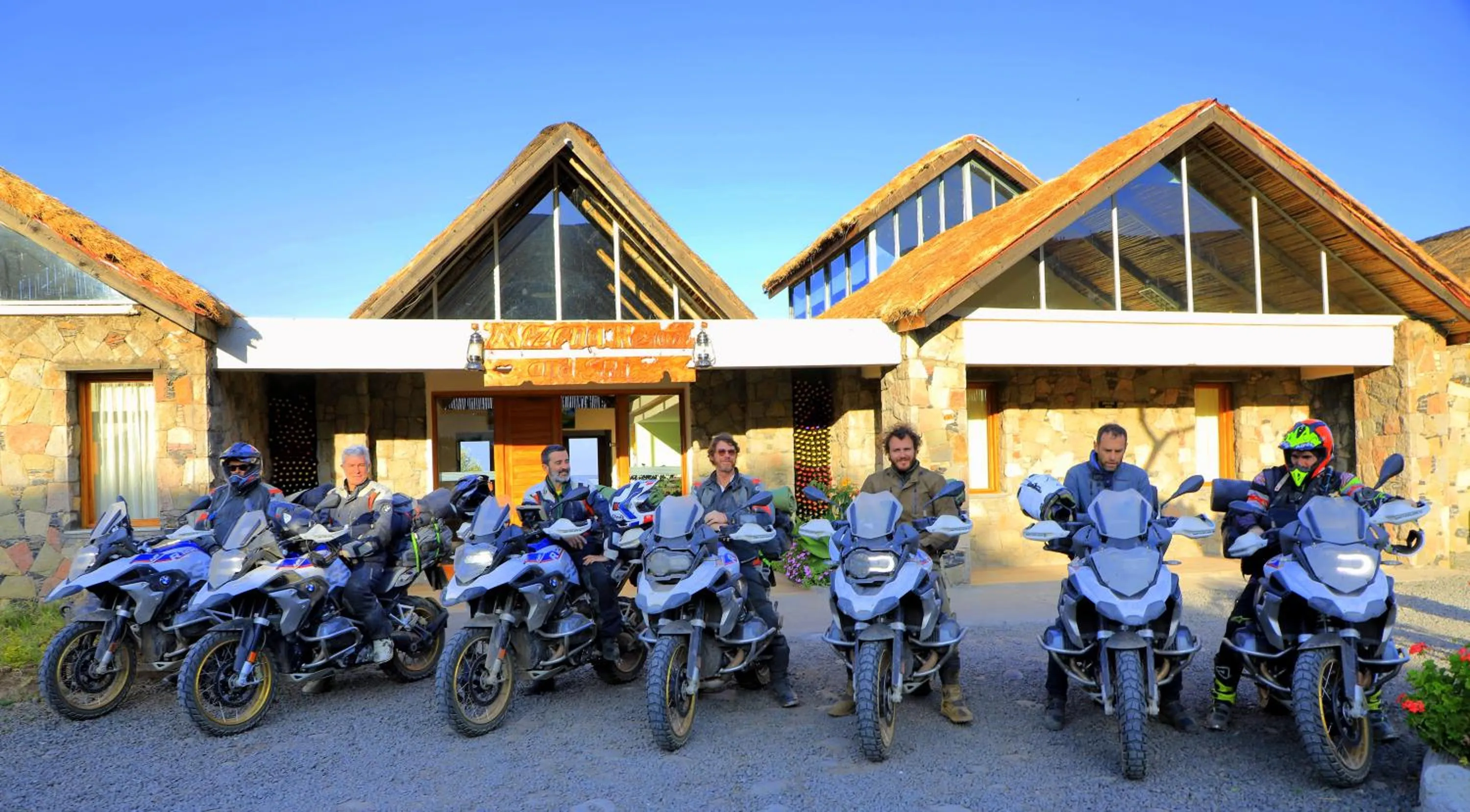group of guests in Mezena Resort & SPA