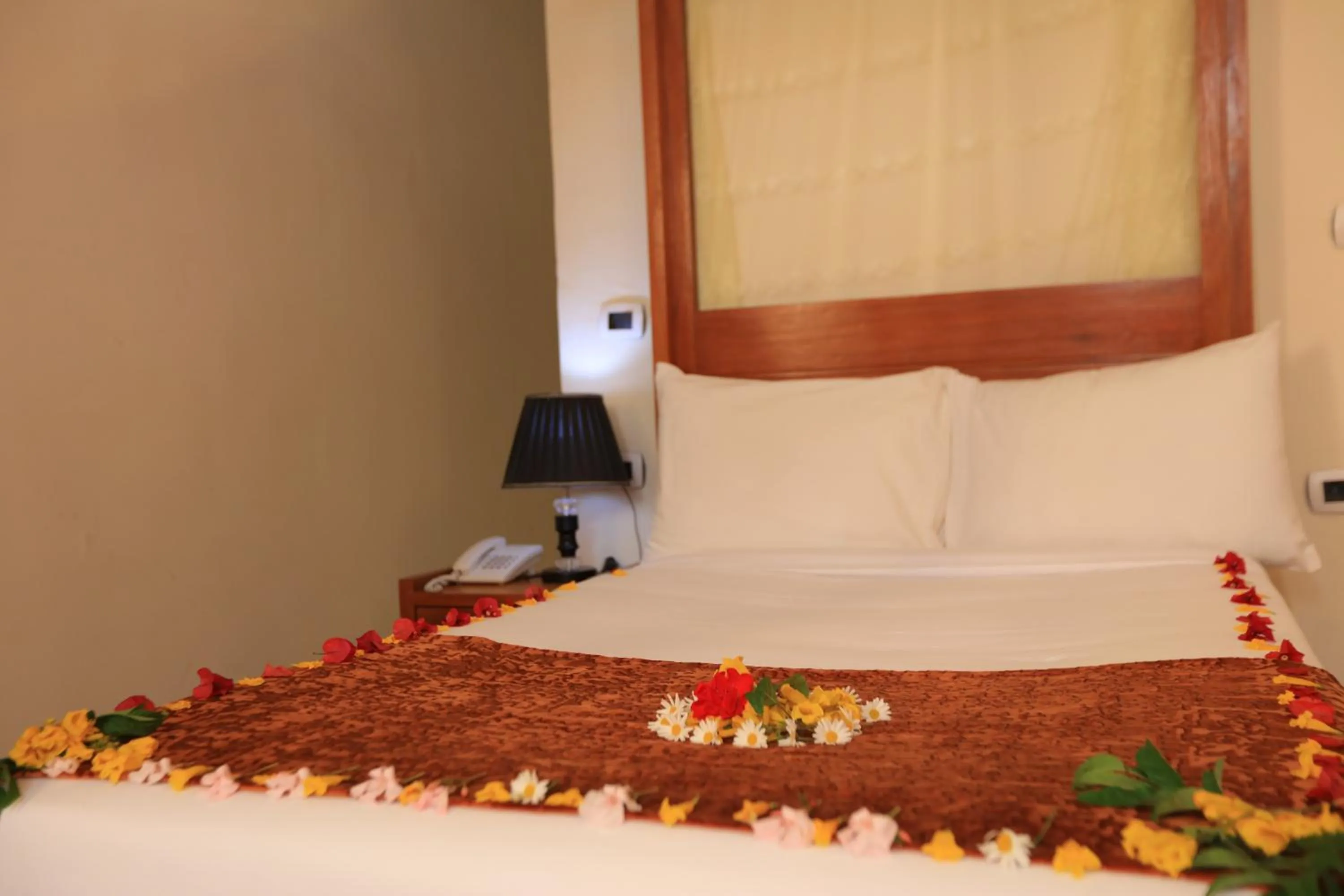 Bed in Mezena Resort & SPA