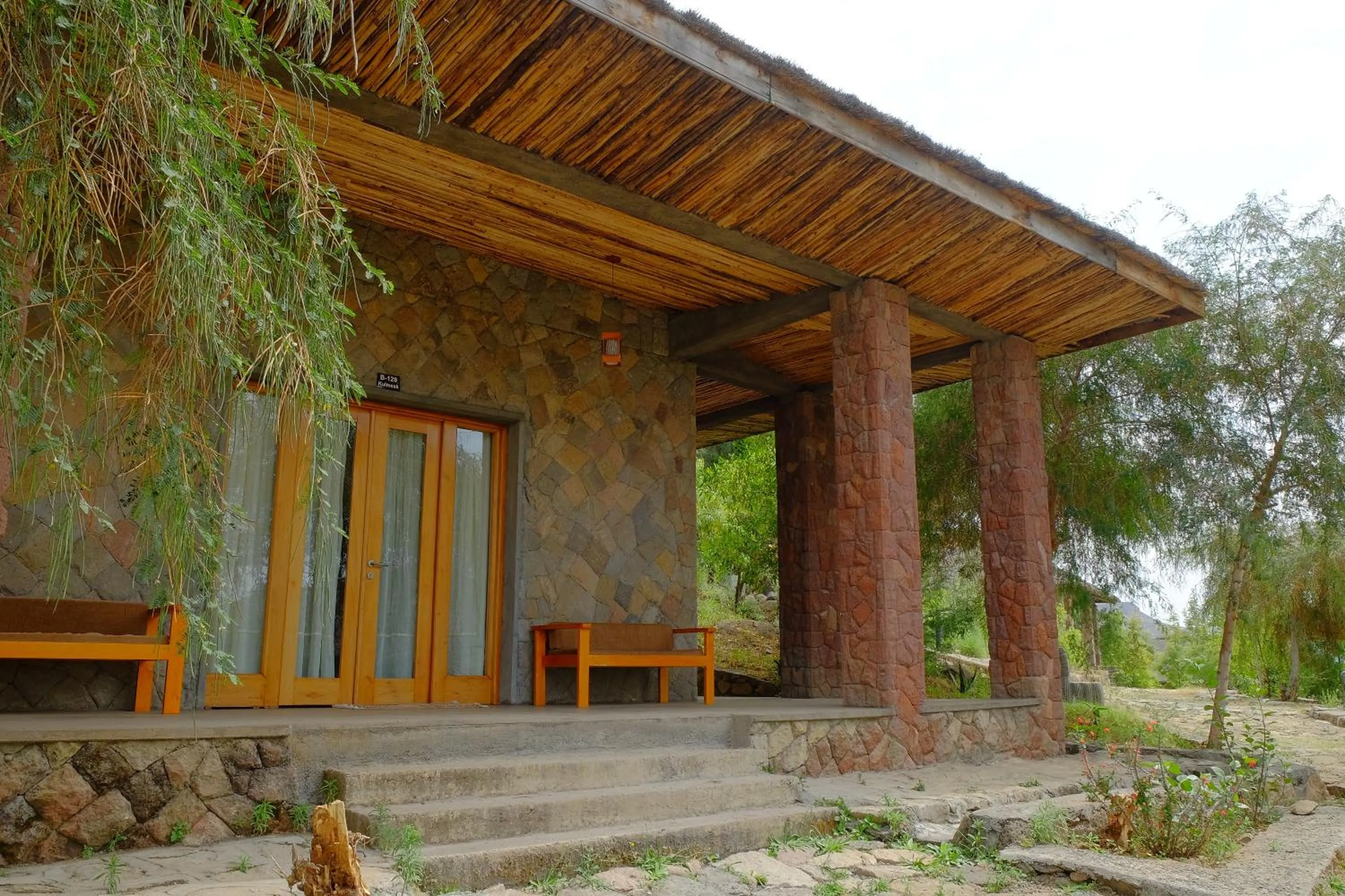 Garden view in Mezena Resort & SPA