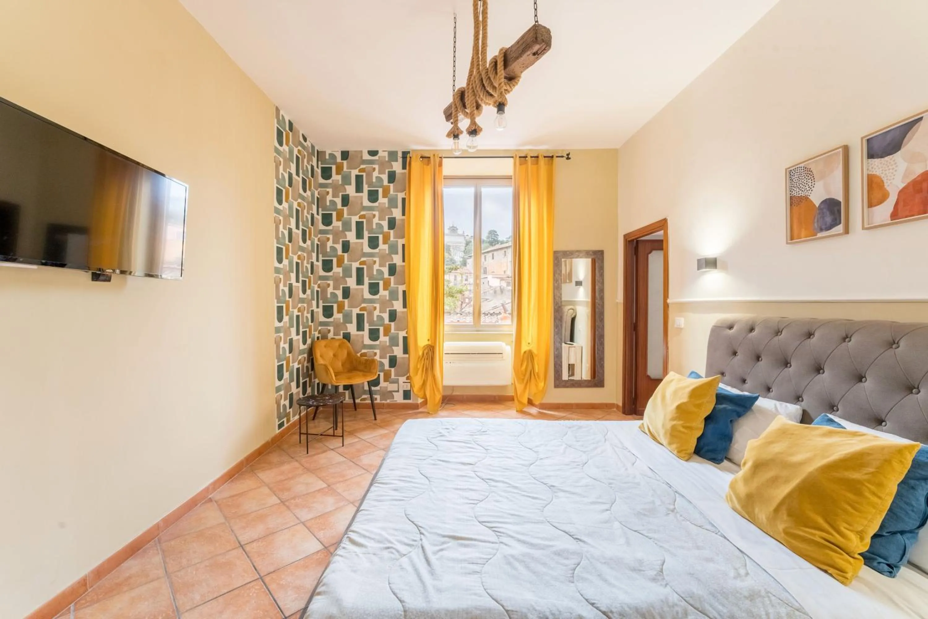 Bed in FL Apartments Al Mattonato n4