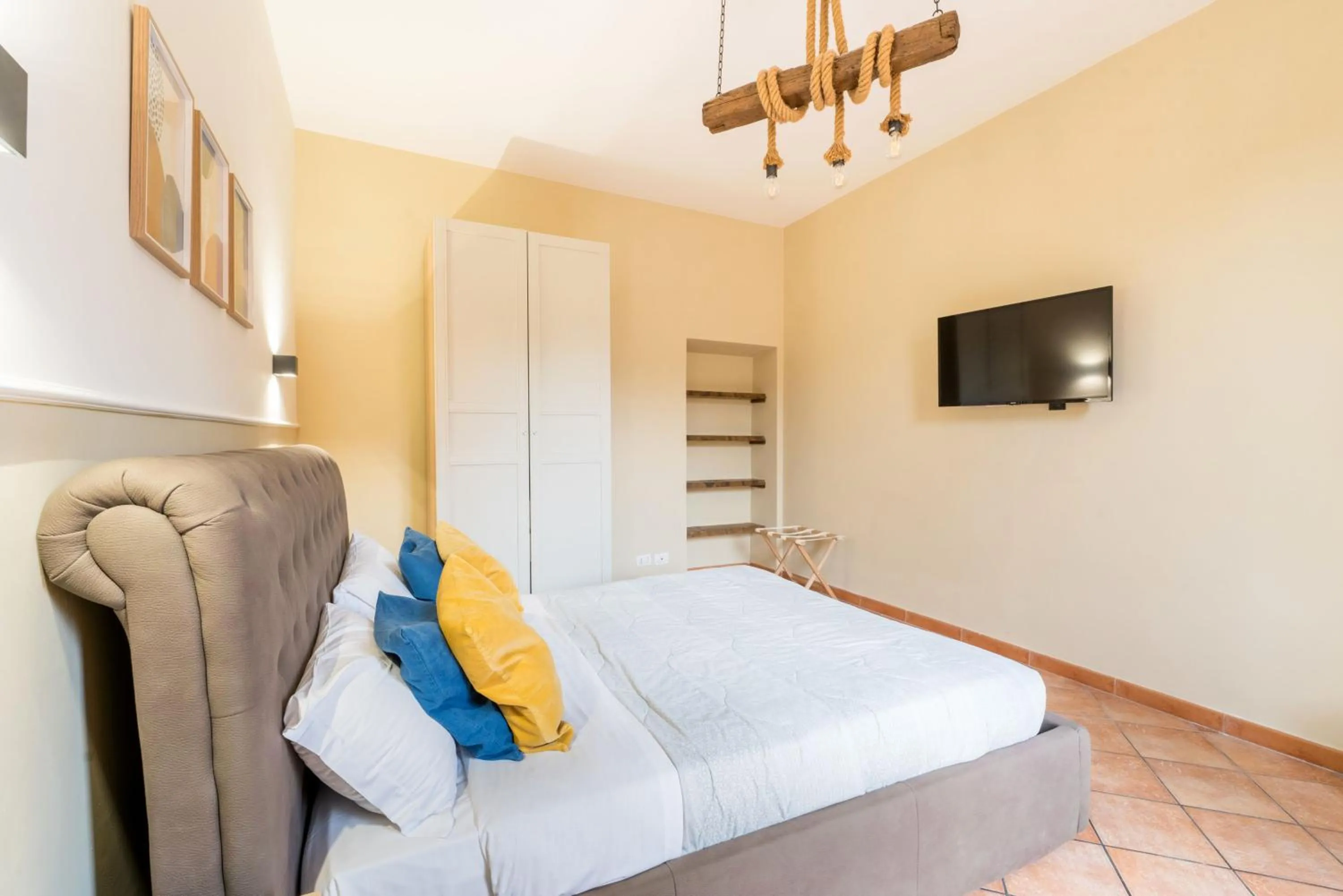 Bed in FL Apartments Al Mattonato n4