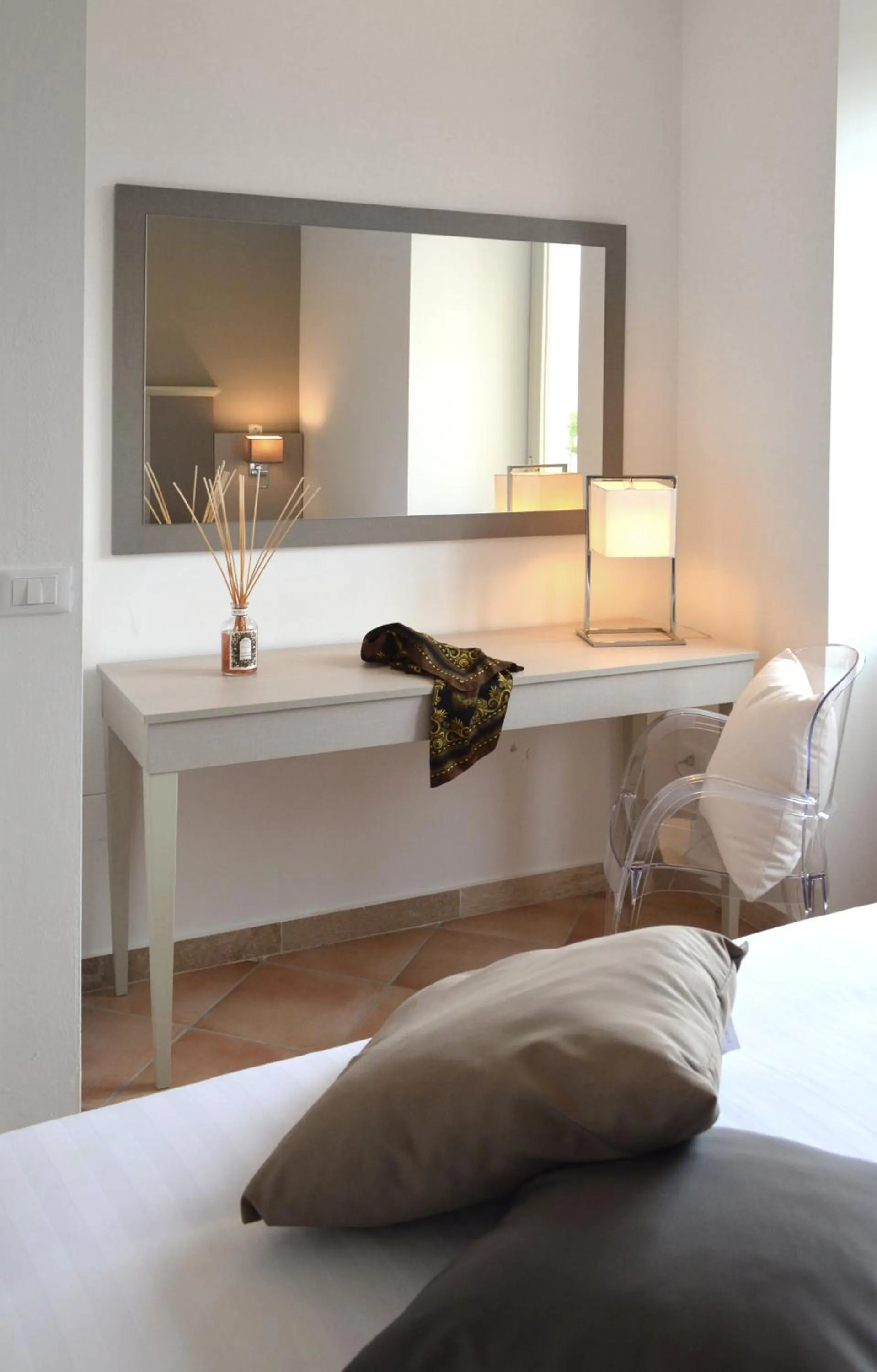 Decorative detail, Bed in Hotel Gajeta