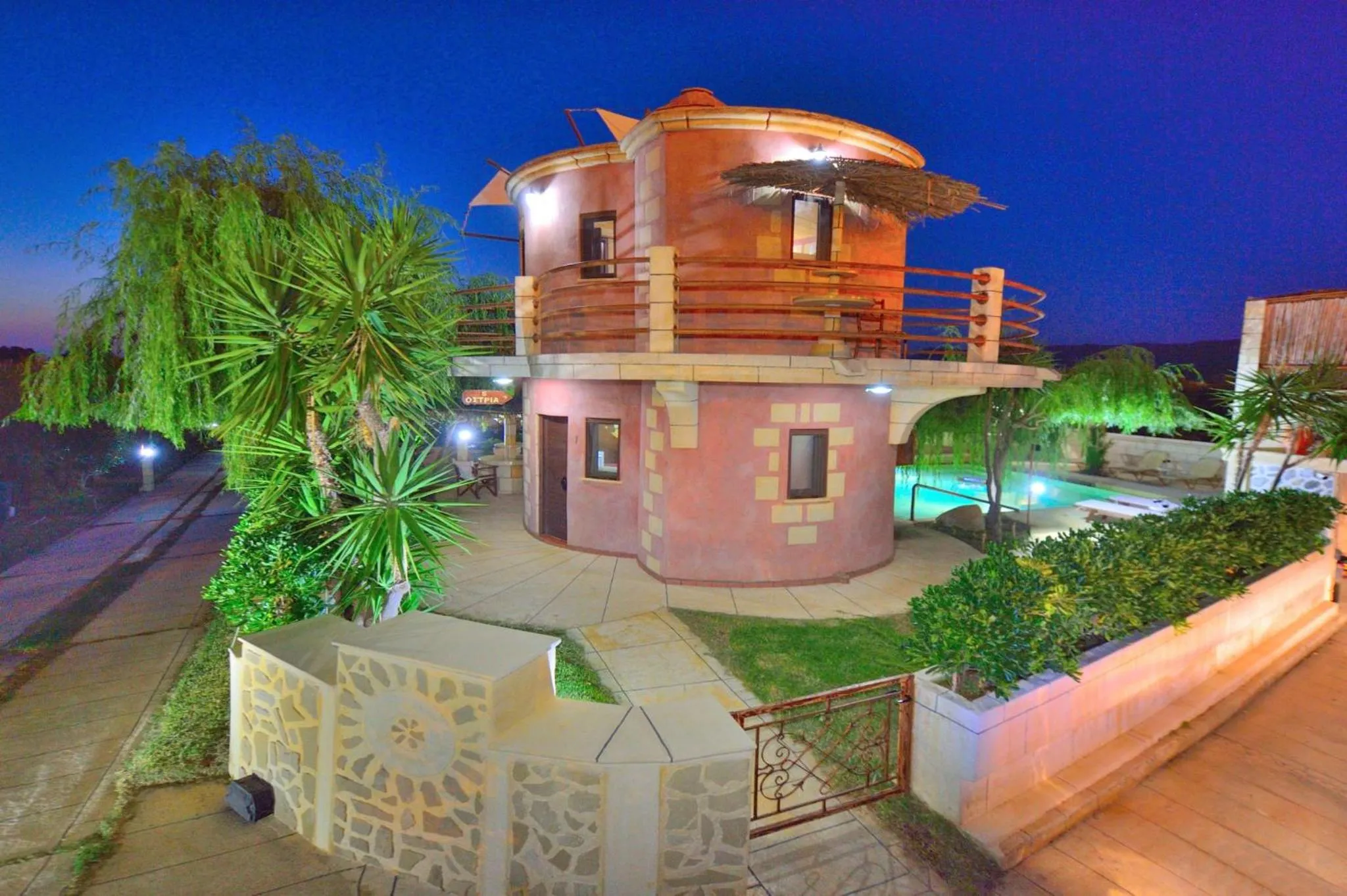 Property building in Anemomili Village