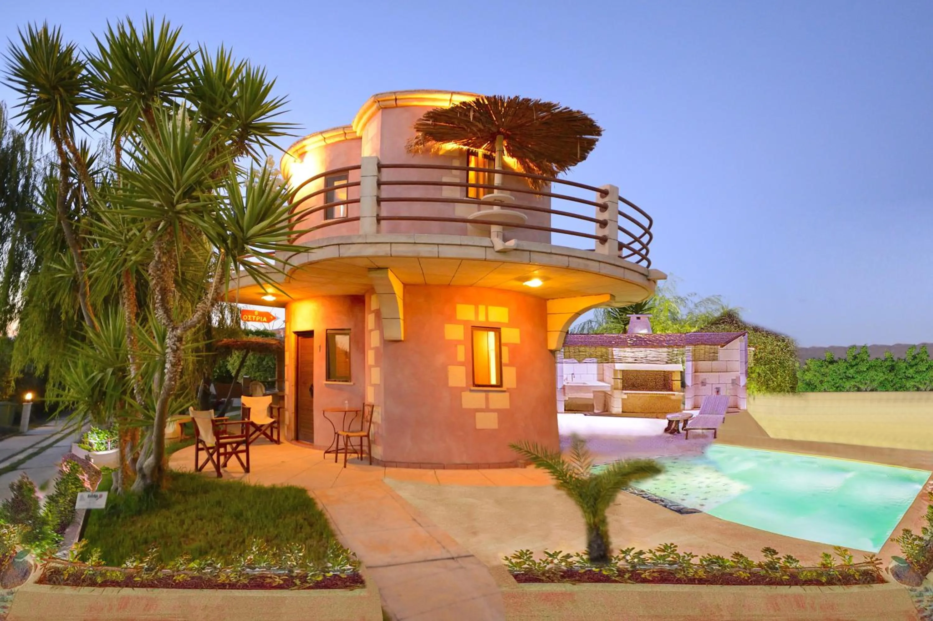 Property building in Anemomili Village