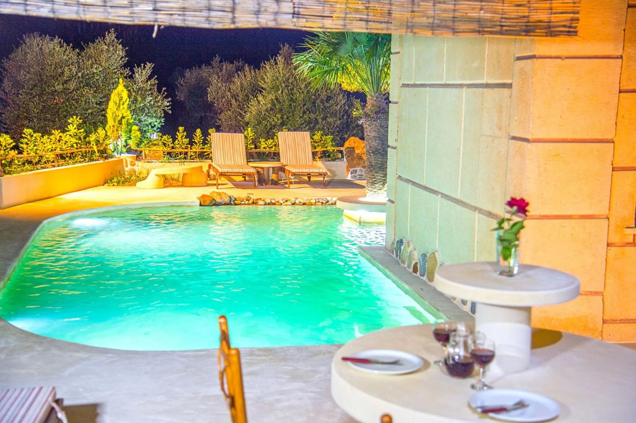 Swimming pool in Anemomili Village