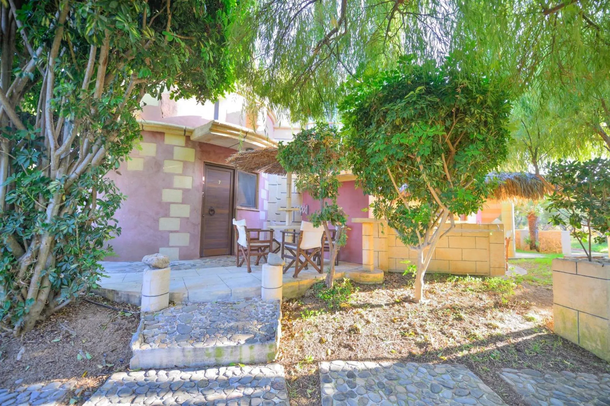 Facade/entrance in Anemomili Village