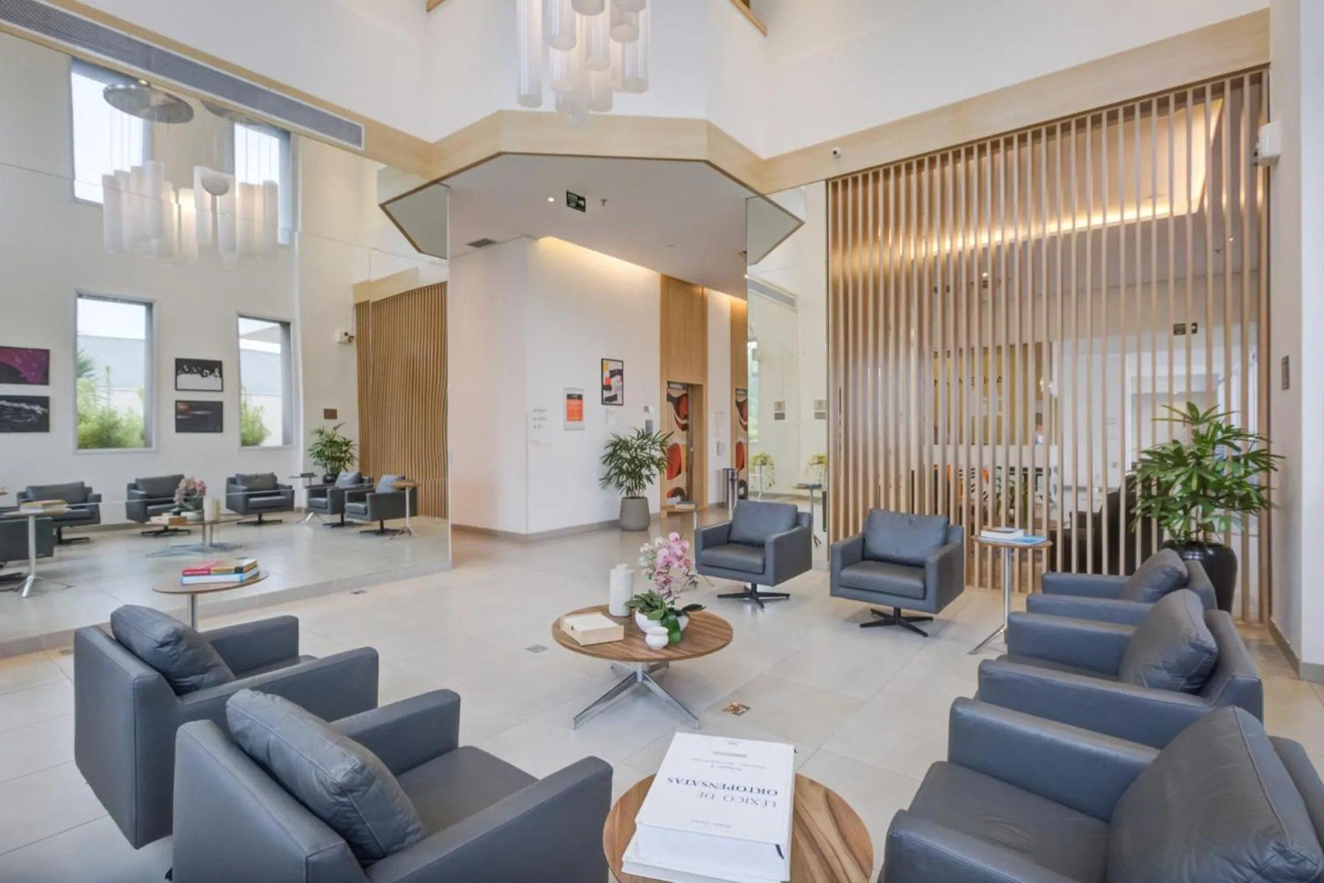 Lobby or reception in Transamerica Fit Jacareí