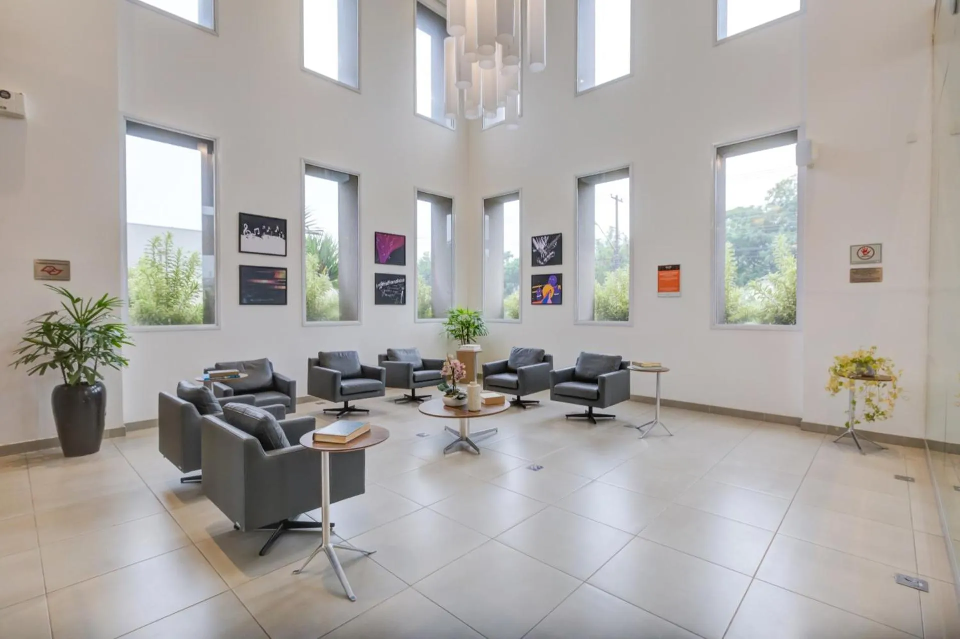 Living room in Transamerica Fit Jacareí