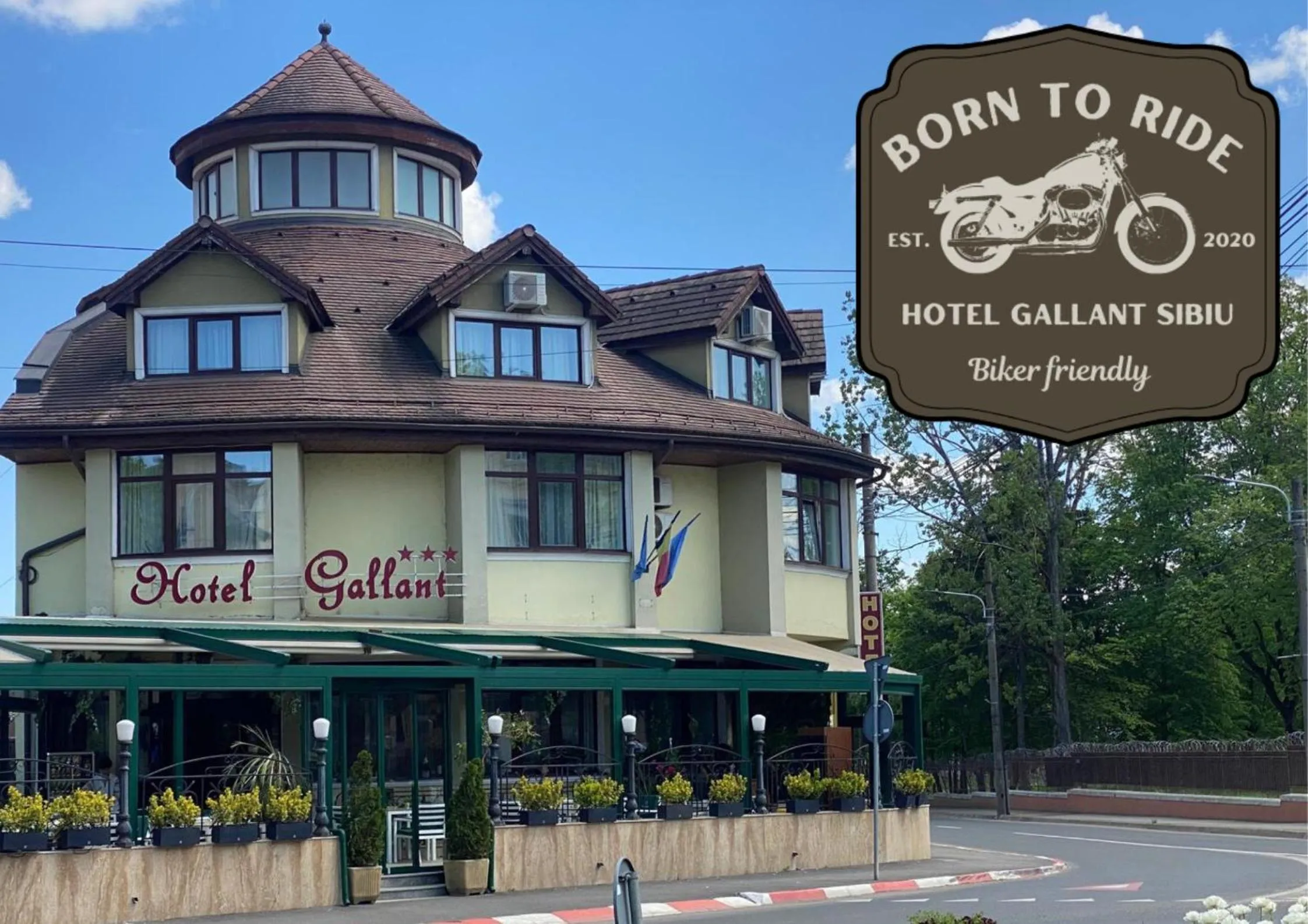 Property building in Hotel Gallant Sibiu