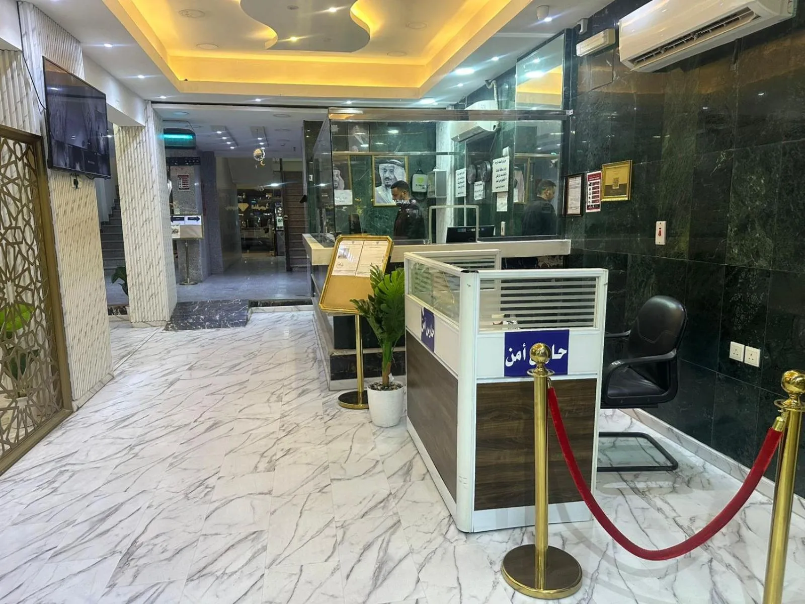 Lobby or reception in Almasa Al Khaleejia Serviced Apartments - الماسة الخليجية للشقق المخدومة