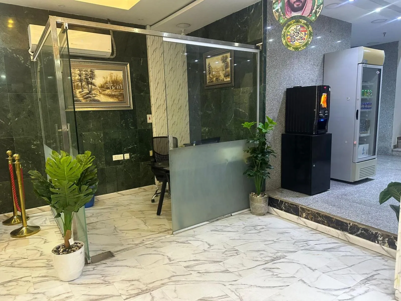 Lobby or reception in Almasa Al Khaleejia Serviced Apartments - الماسة الخليجية للشقق المخدومة
