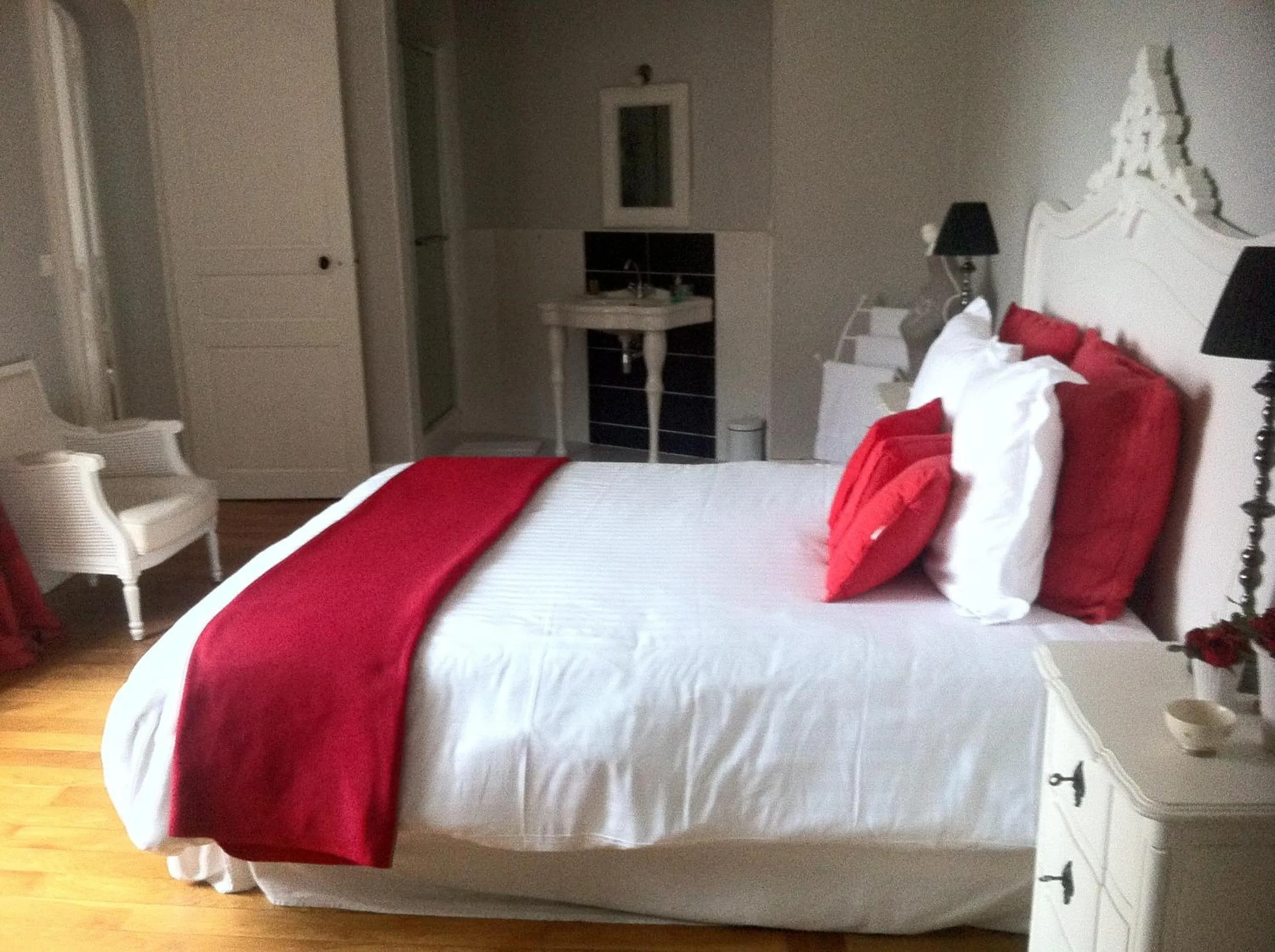 Bed in La Demeure de Laclais