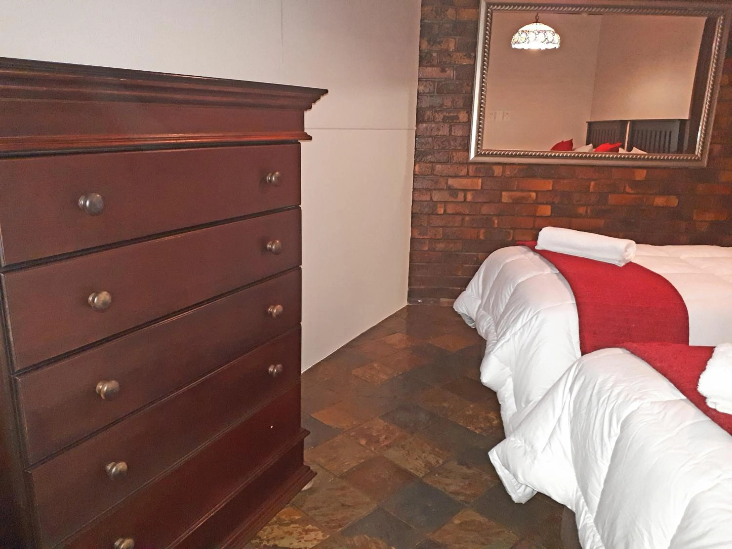 Bed in Blue Sea Guest House