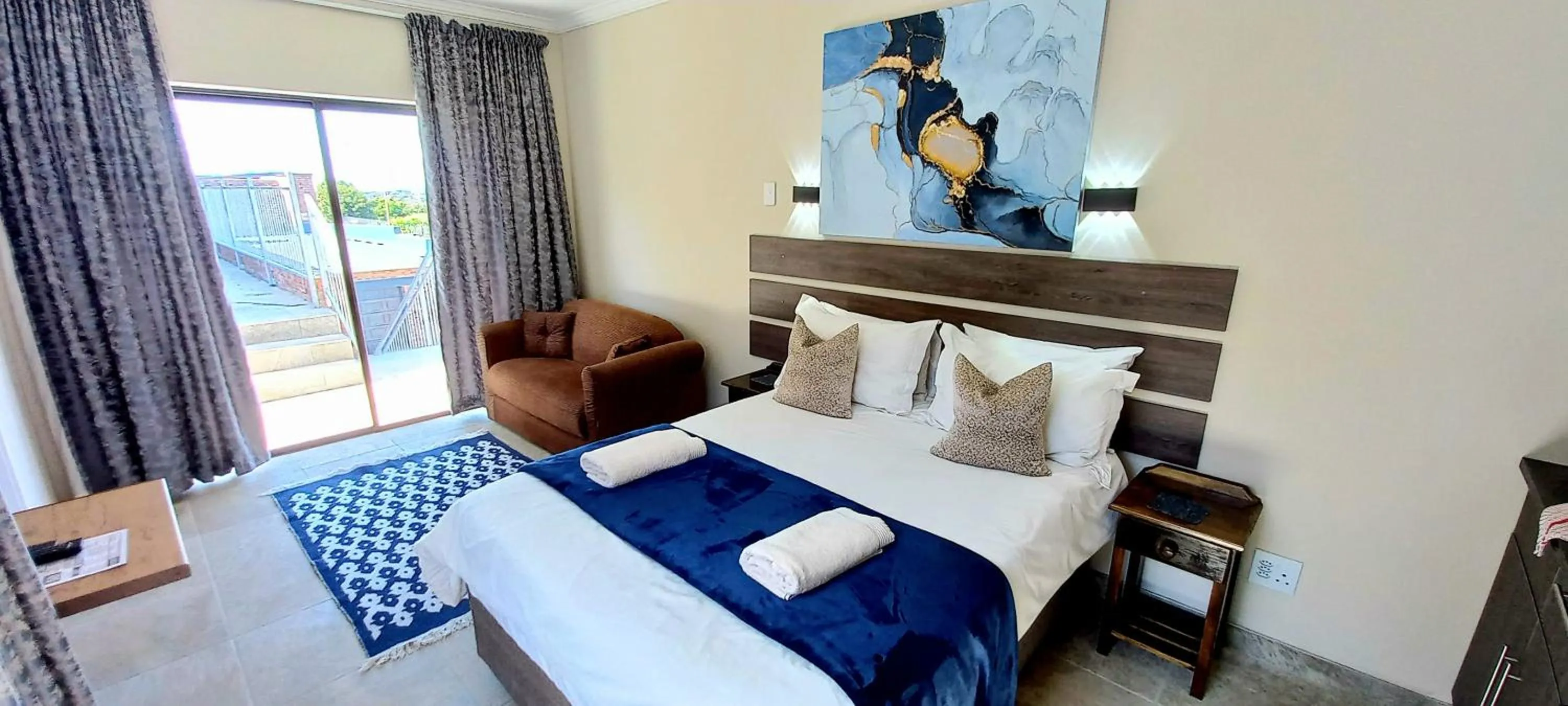 Living room in Blue Sea Guest House