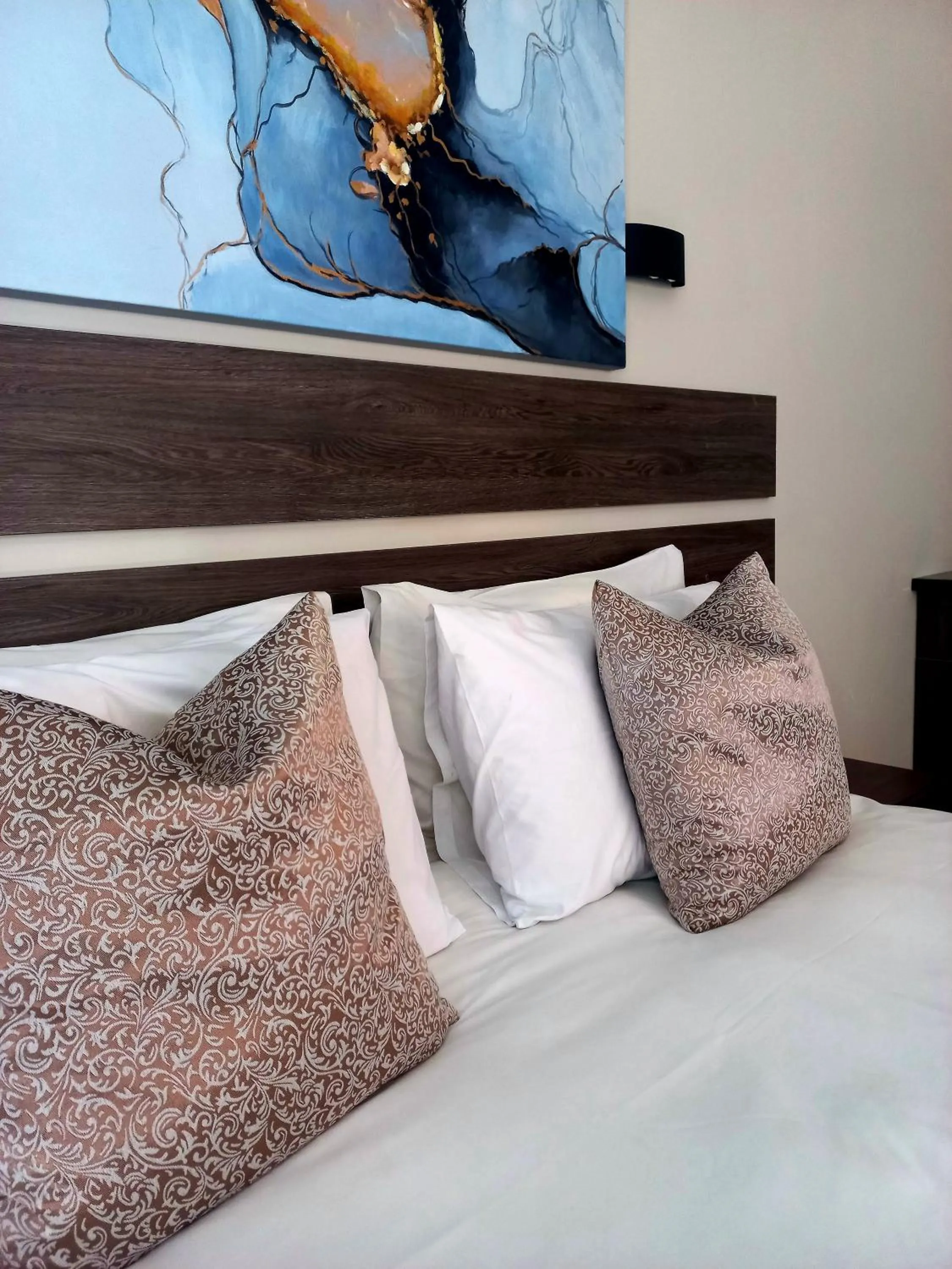 Bed in Blue Sea Guest House