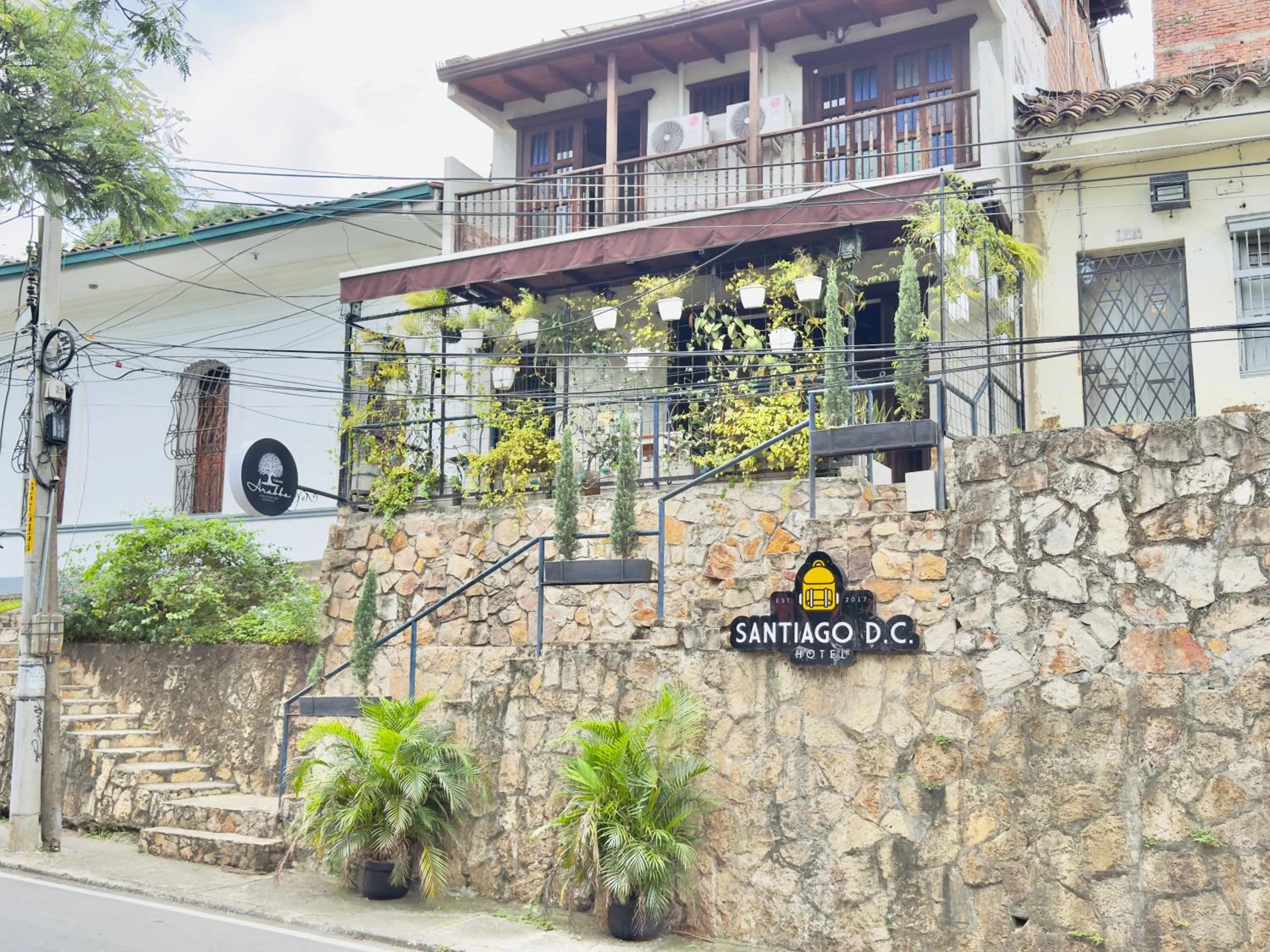 Property building in Santiago DC Hotel