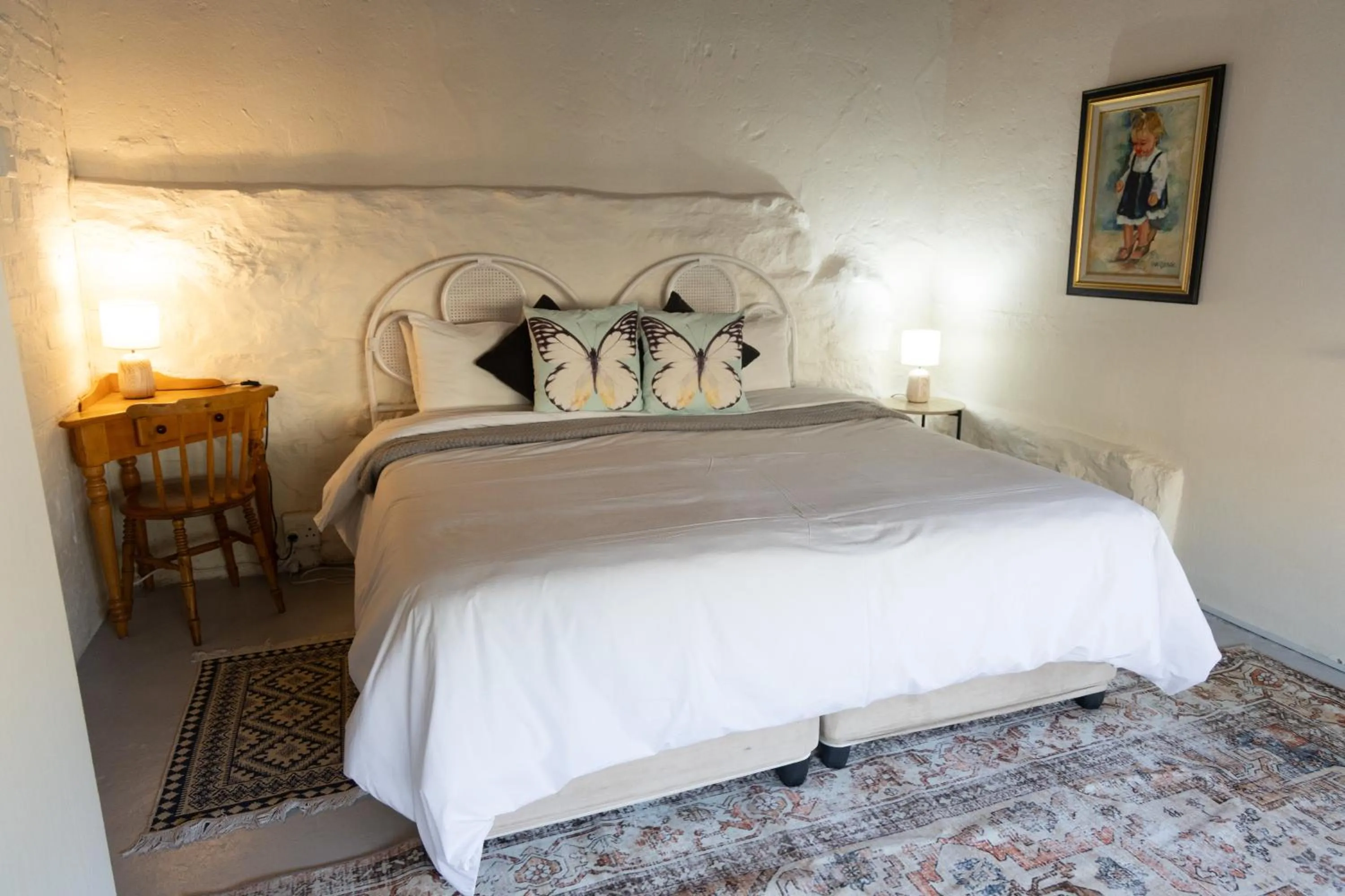 Bed in Koo Karoo Guest Lodge and Self Catering