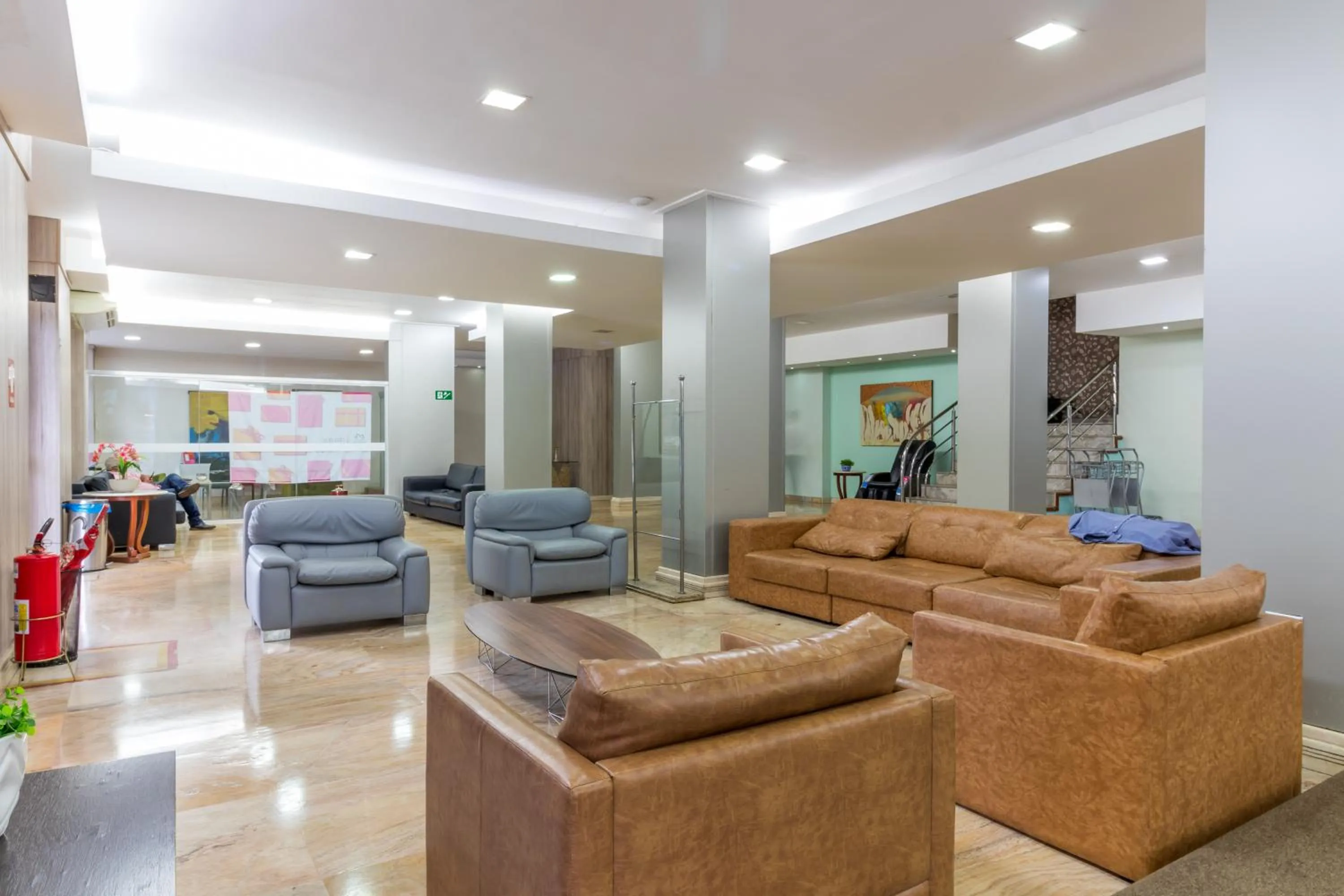 Lobby or reception in Umuarama Plaza Hotel by Castelo Itaipava