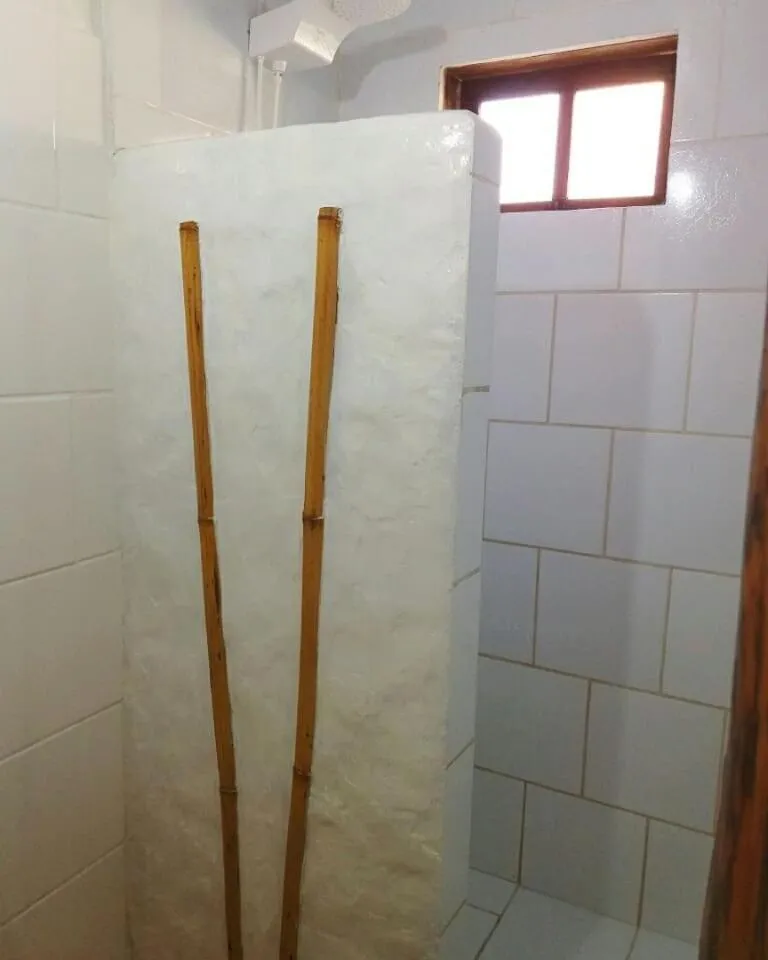 Bathroom in Recanto das Bromélias Chalés