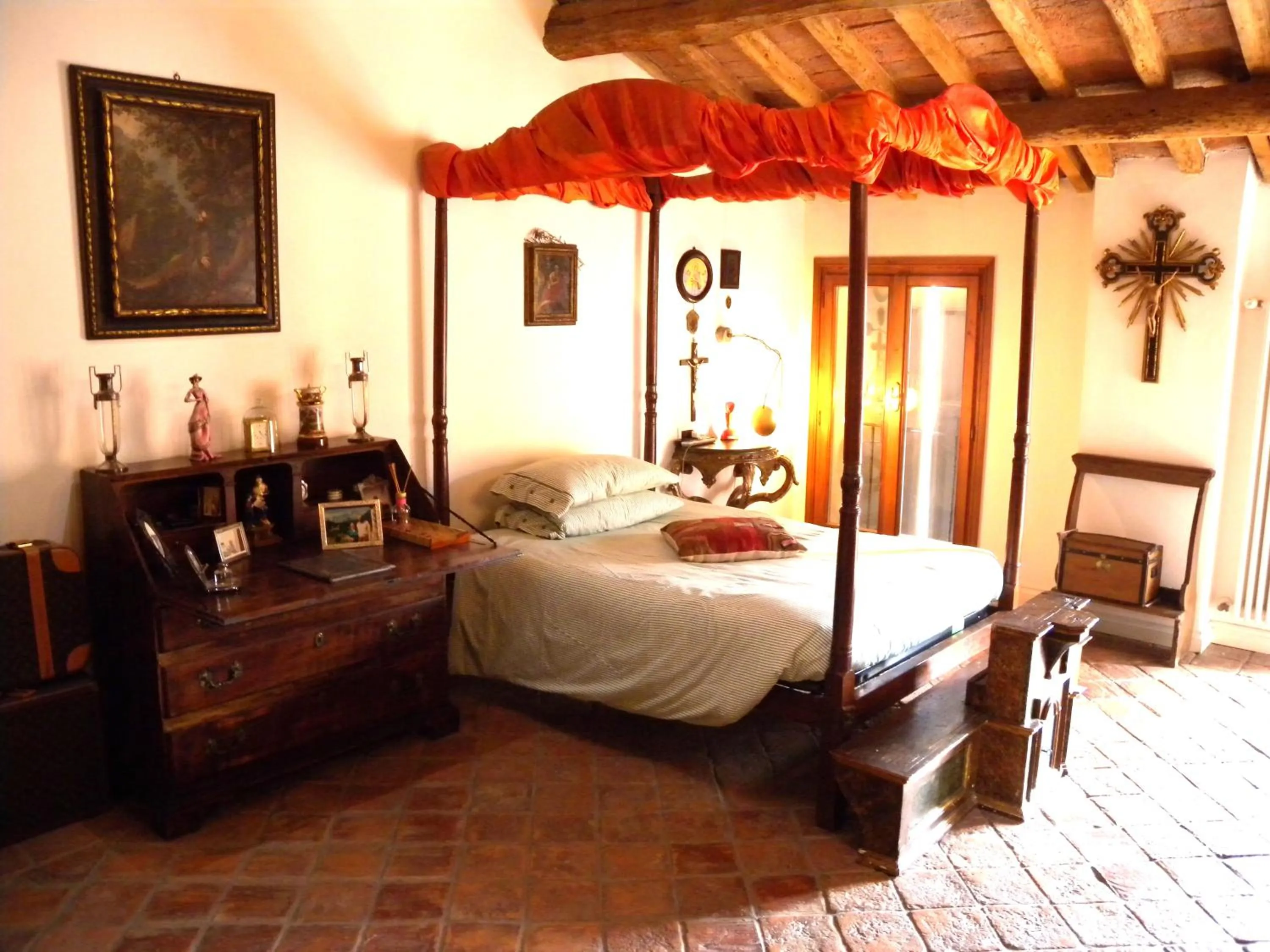 Bed in Cesare Magli & Figli Residenza D'Epoca Luxury Rooms