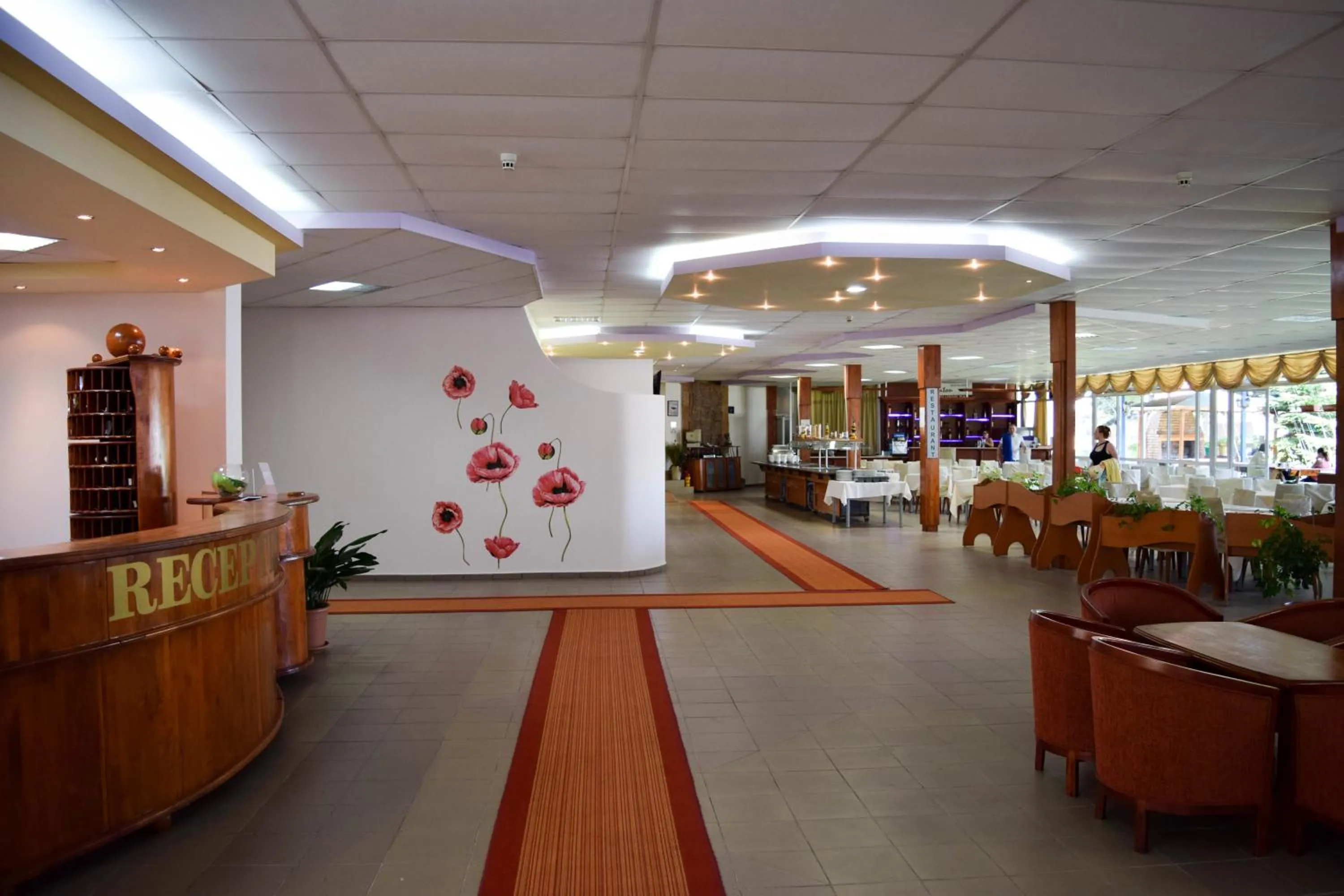 Lobby or reception in Balaton Hotel