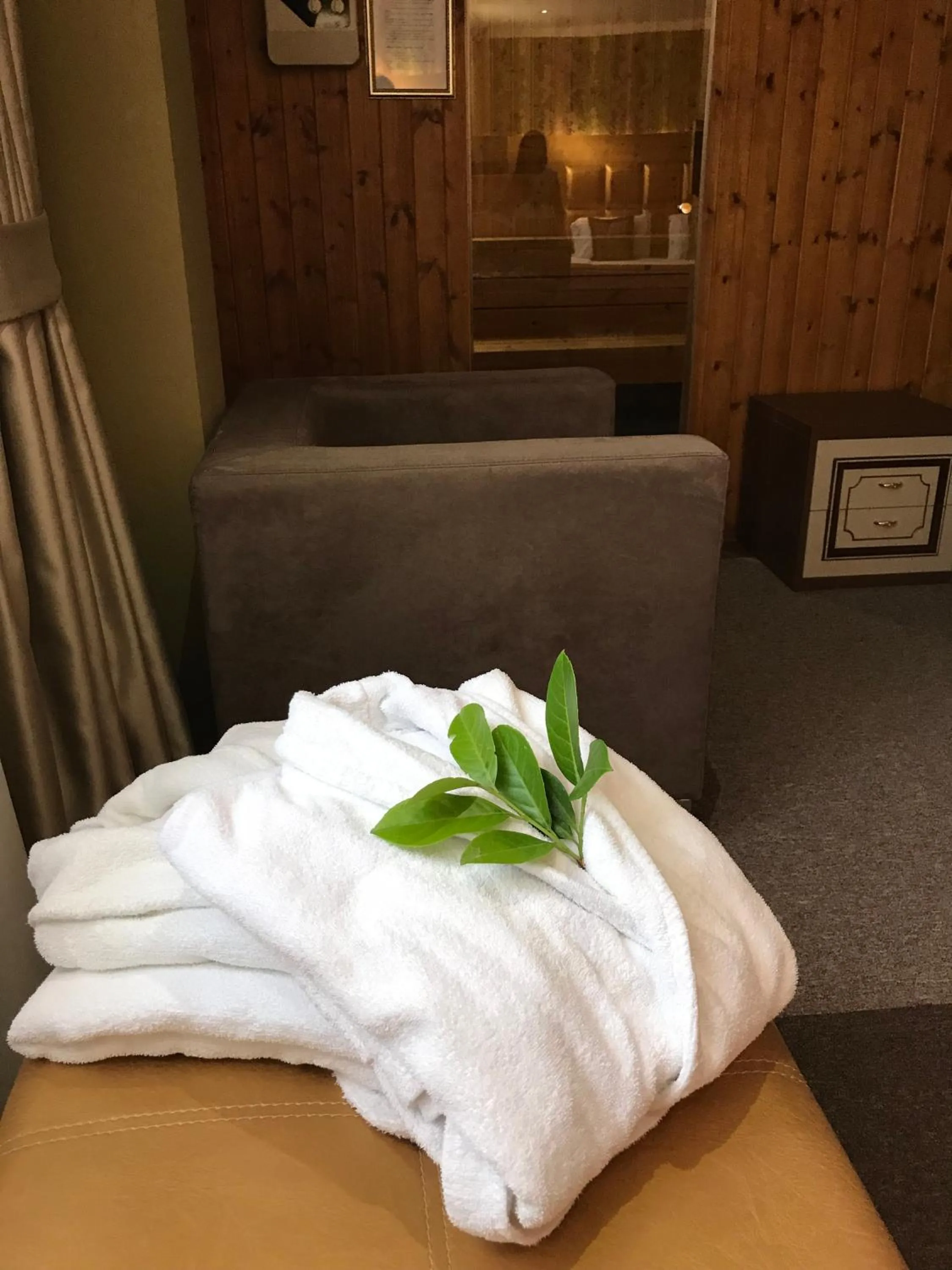 Sauna in Hotel Deluxe