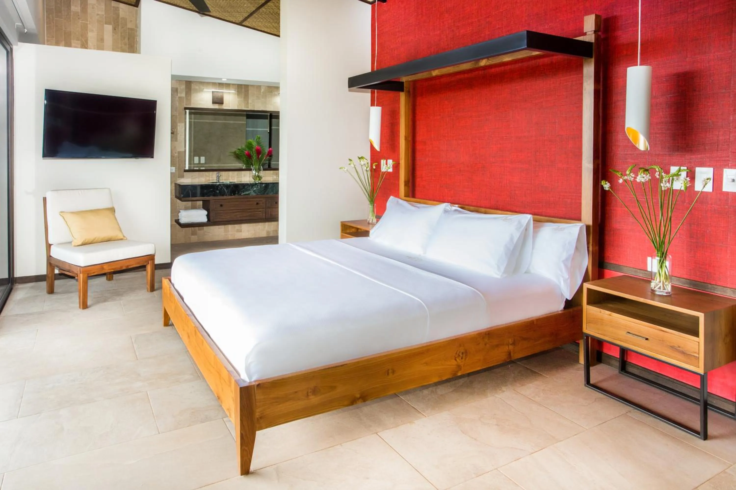 Bed in Hotel Three Sixty - Adults Only