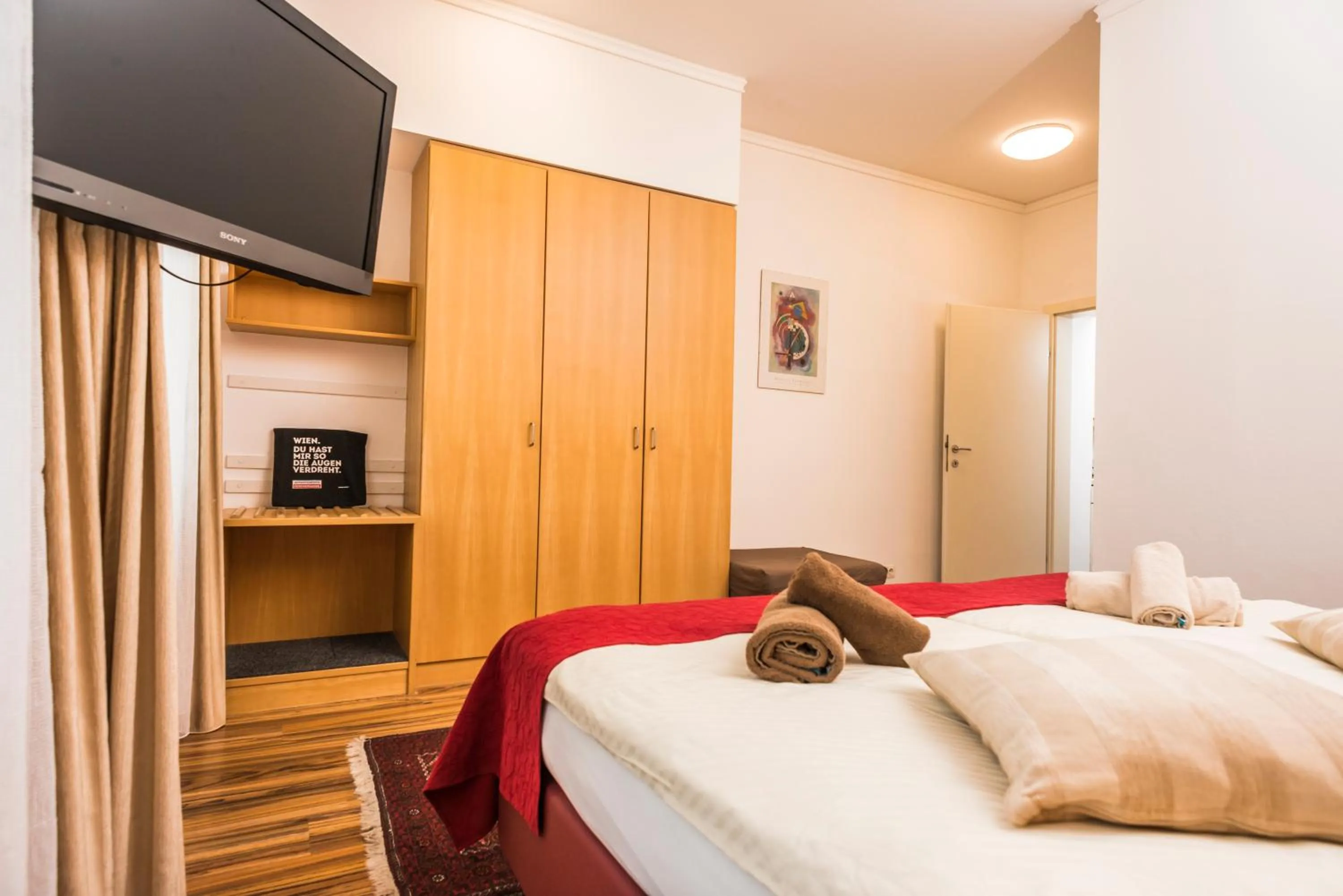 Bedroom, Bed in Appartements Ferchergasse