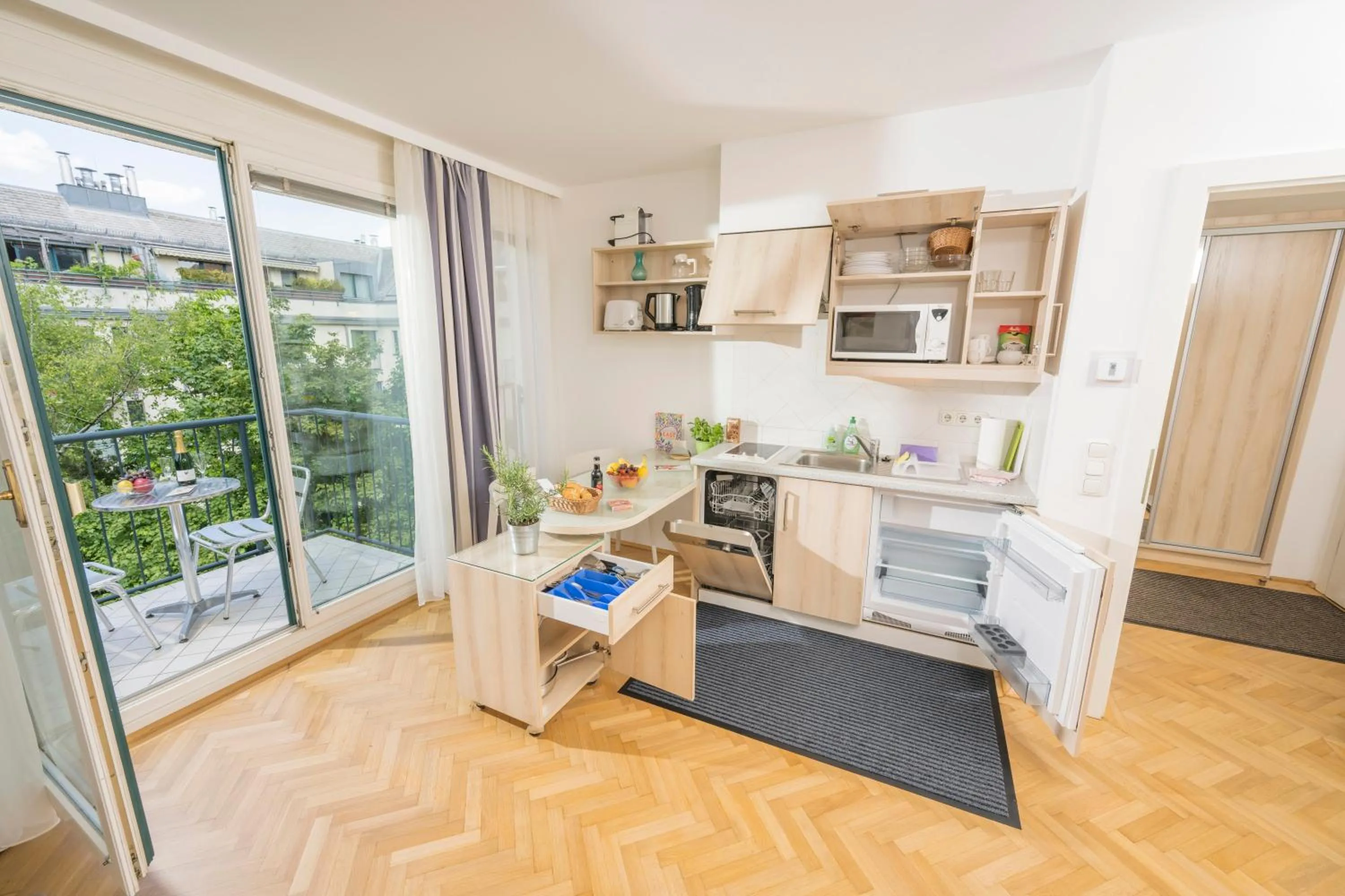 kitchen in Appartements Ferchergasse