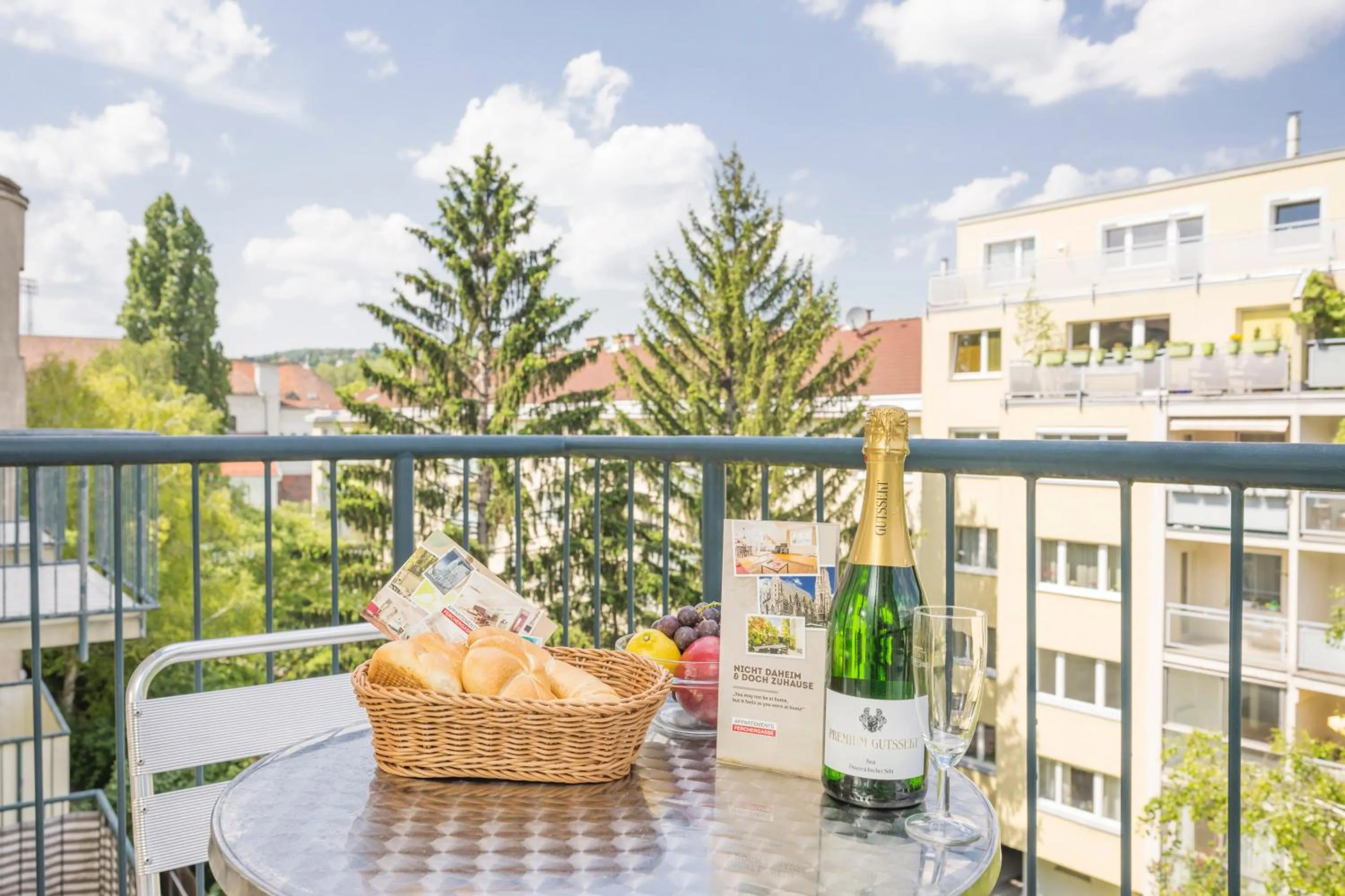 Balcony/Terrace in Appartements Ferchergasse